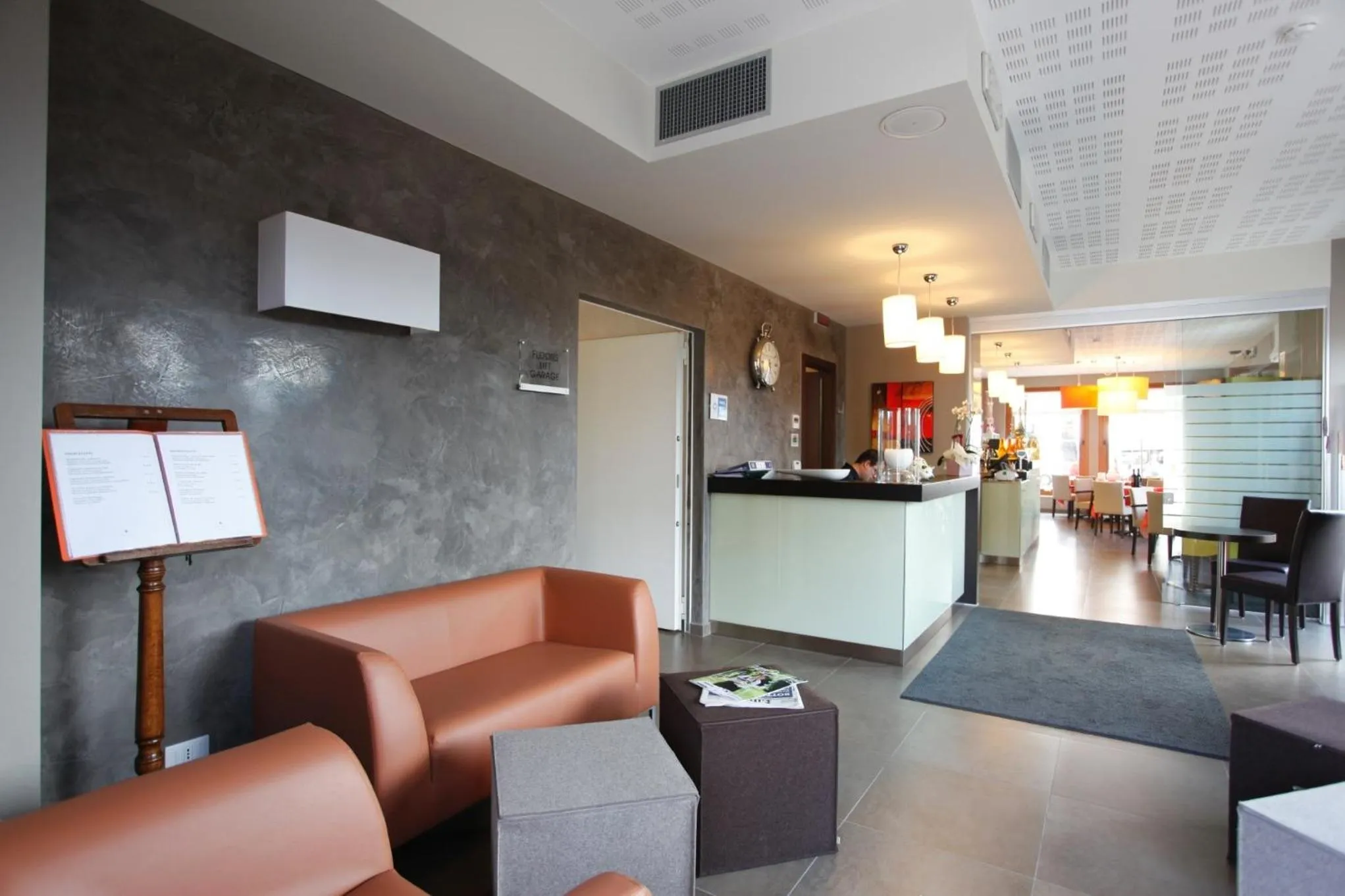 Lobby or reception in Hotel Lido