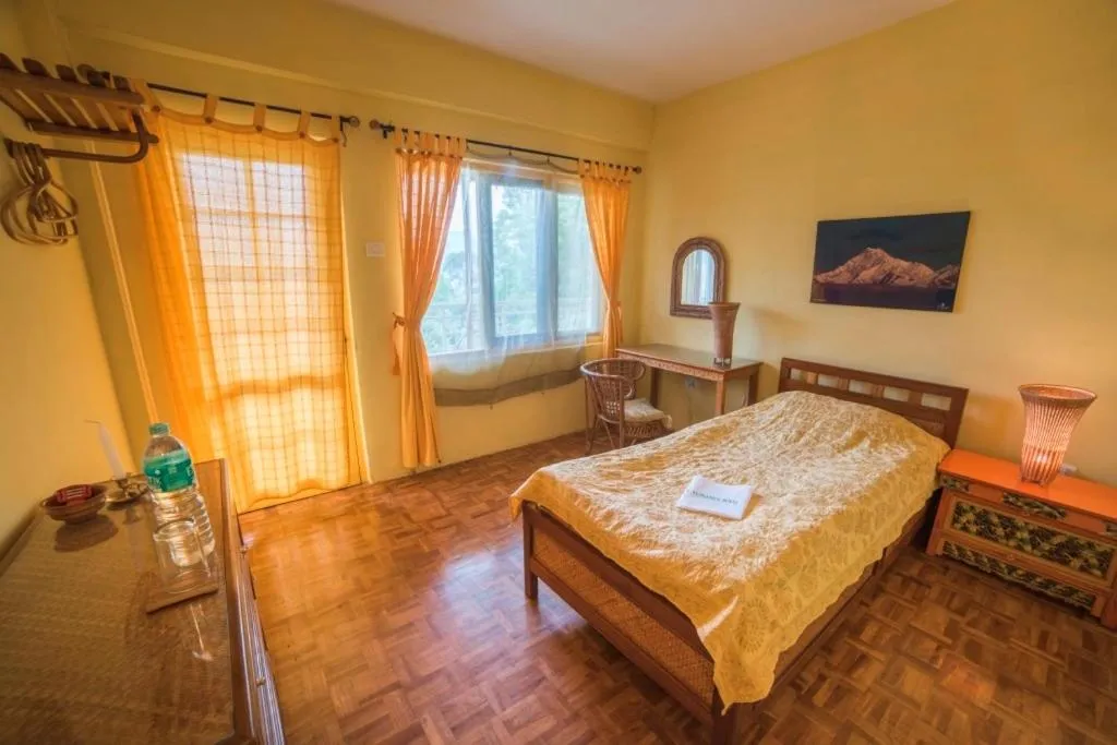 Bed in Bamboo Retreat