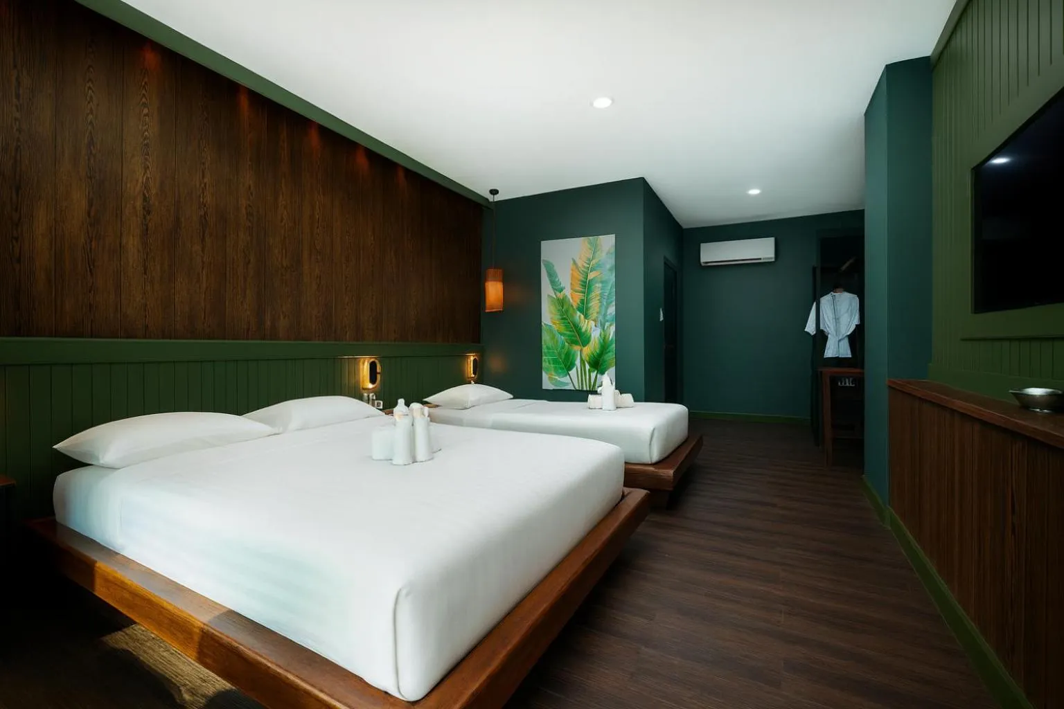 Bed in Tuana Hotels The Natural Resort