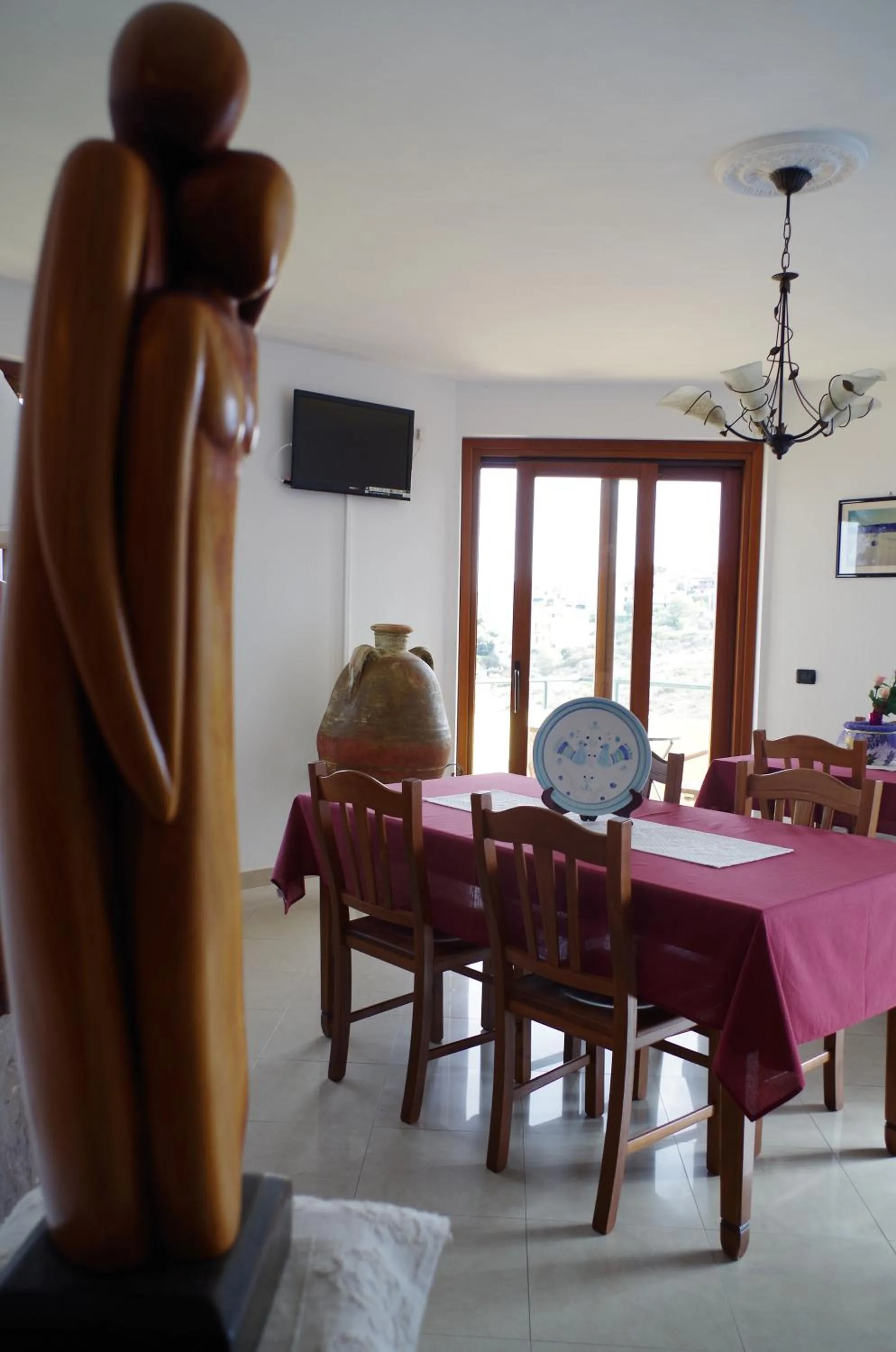 Lobby or reception in B&B La Pineta