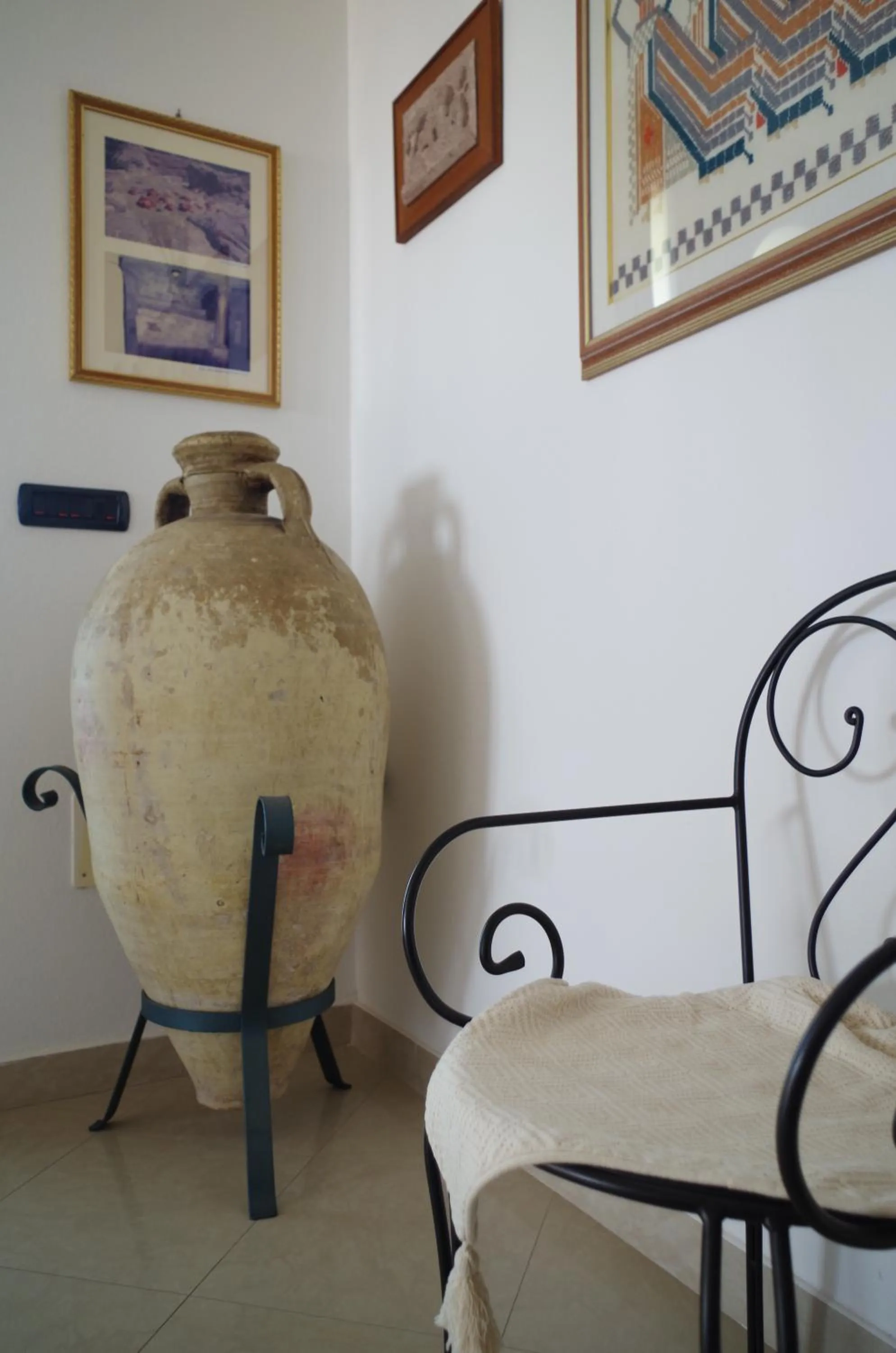 Living room in B&B La Pineta