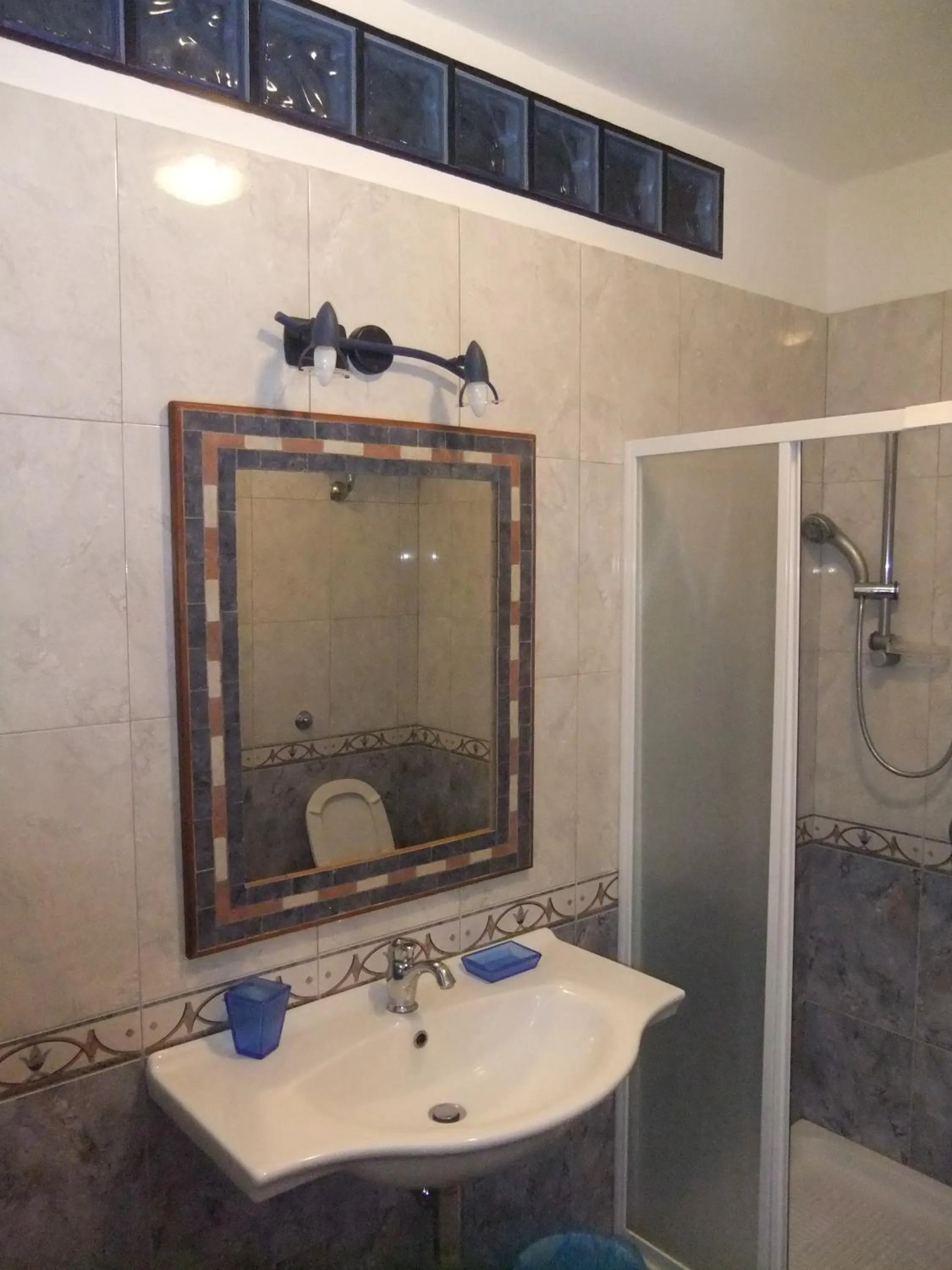 Bathroom in B&B La Pineta