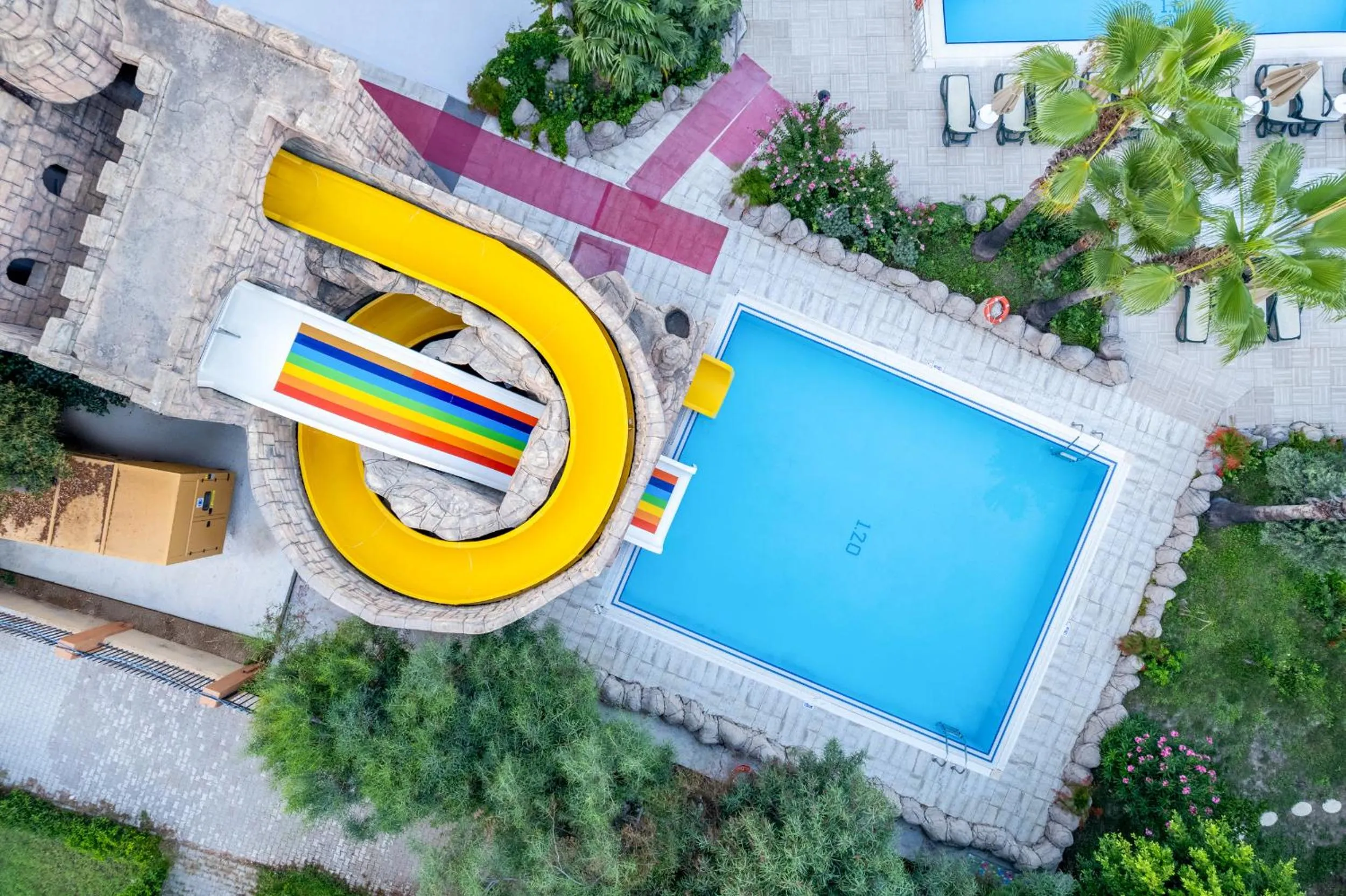 Aqua park in Villa Side Hotel