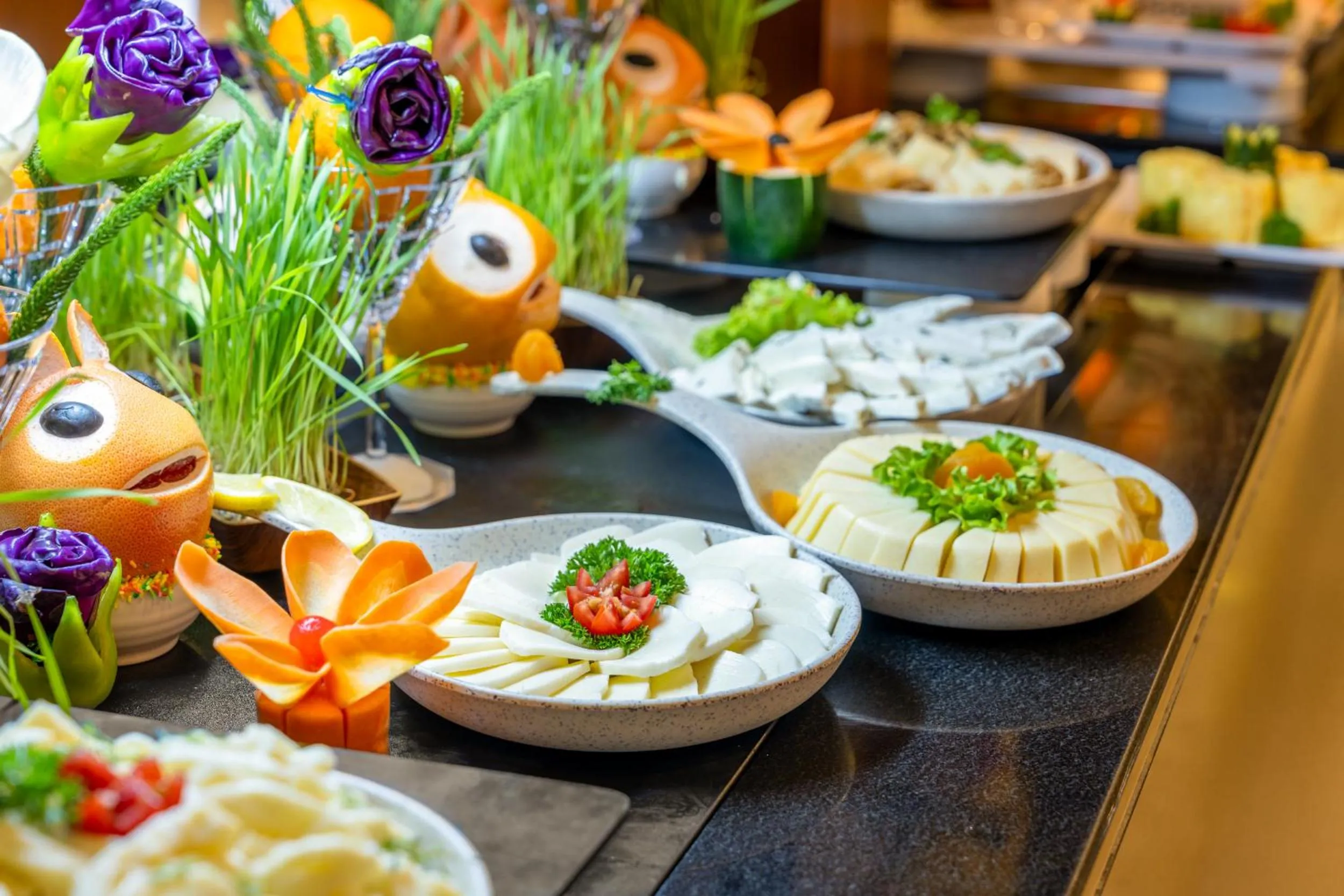 Food in Villa Side Hotel