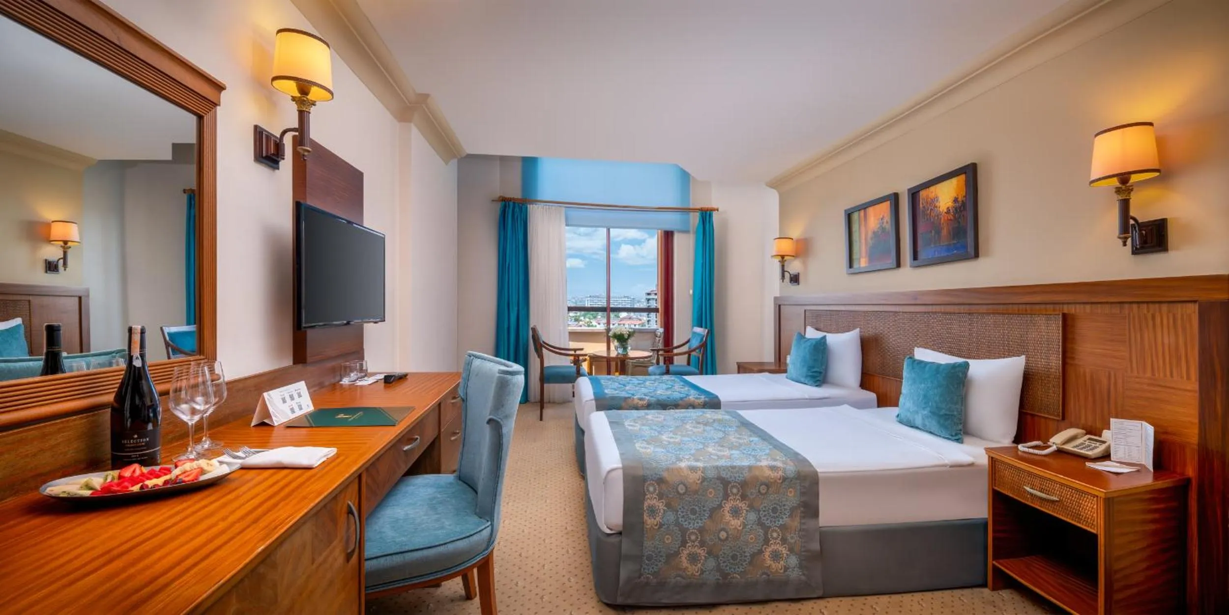 Bed in Villa Side Hotel