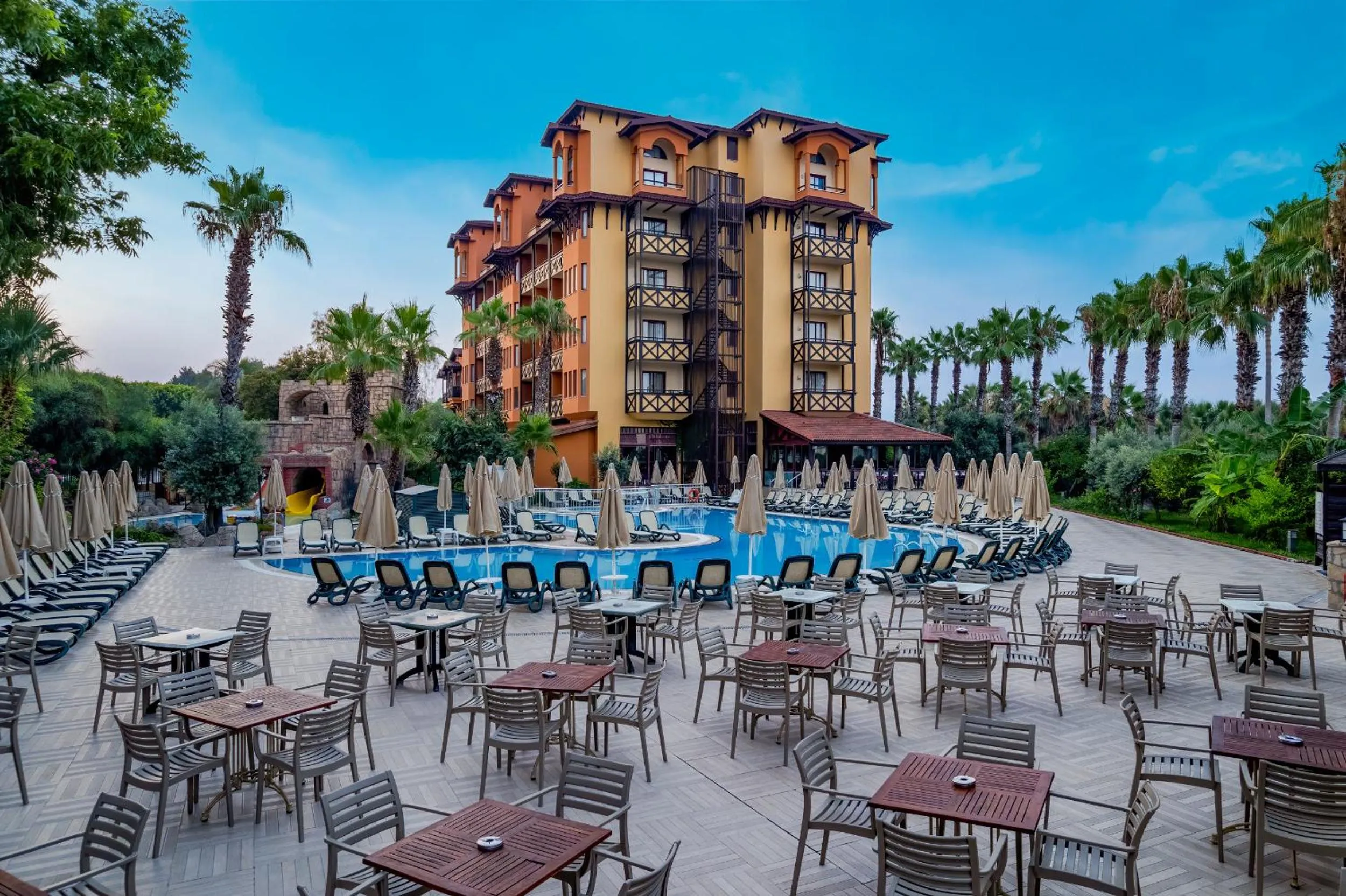 Property building in Villa Side Hotel