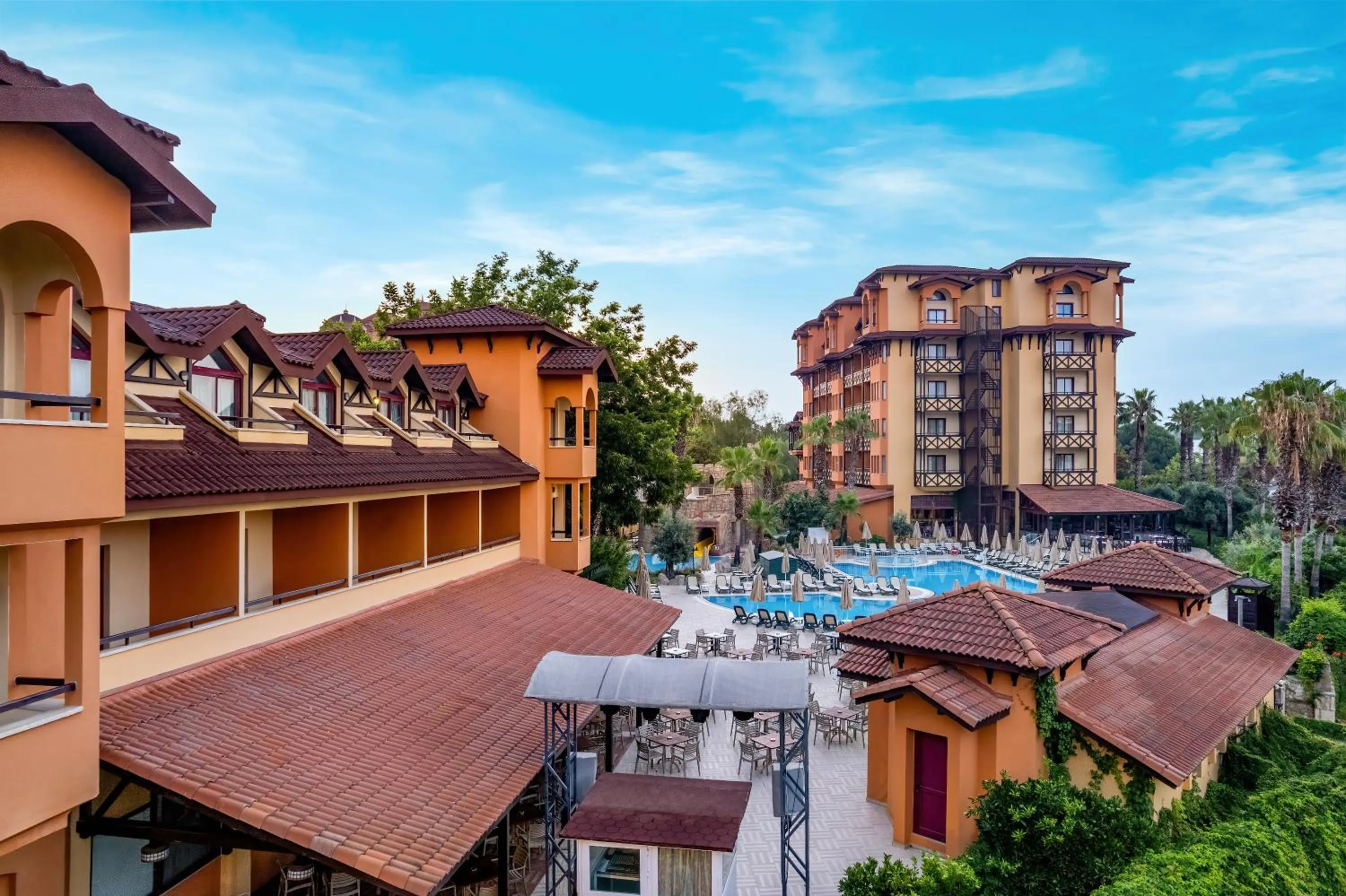 Property building in Villa Side Hotel