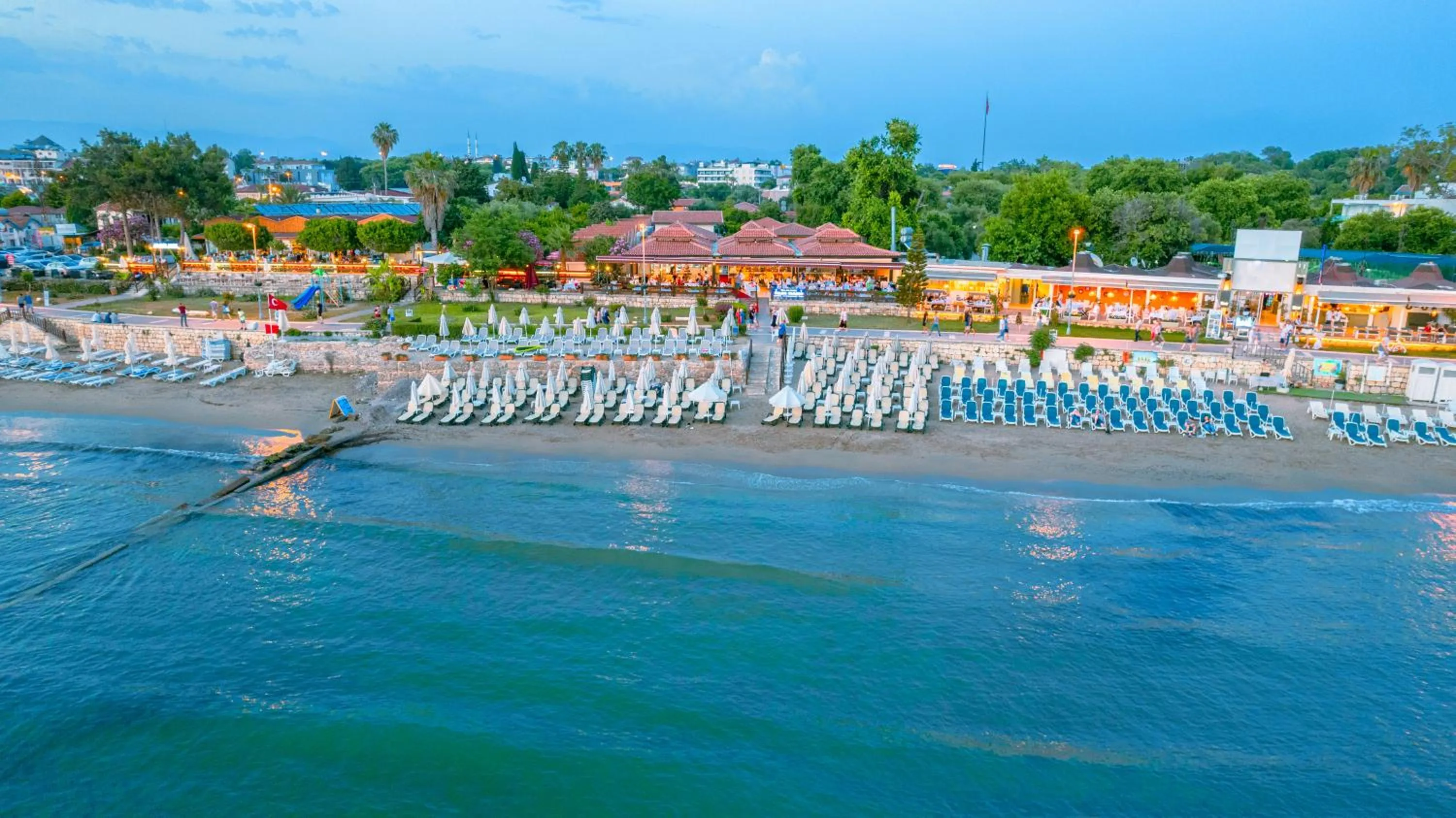Beach in Ozlem Garden Hotel