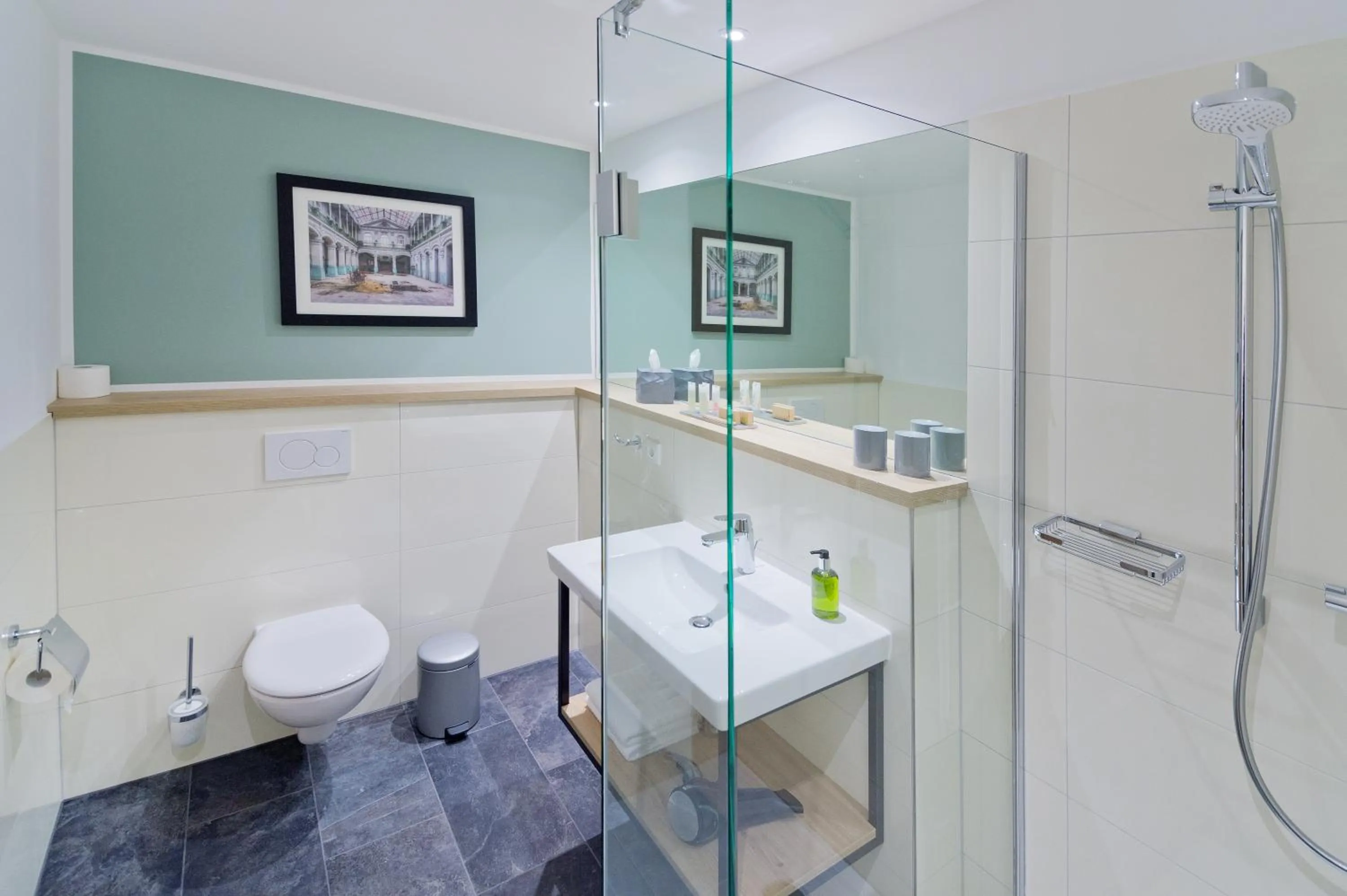 Bathroom in Burg Obbendorf