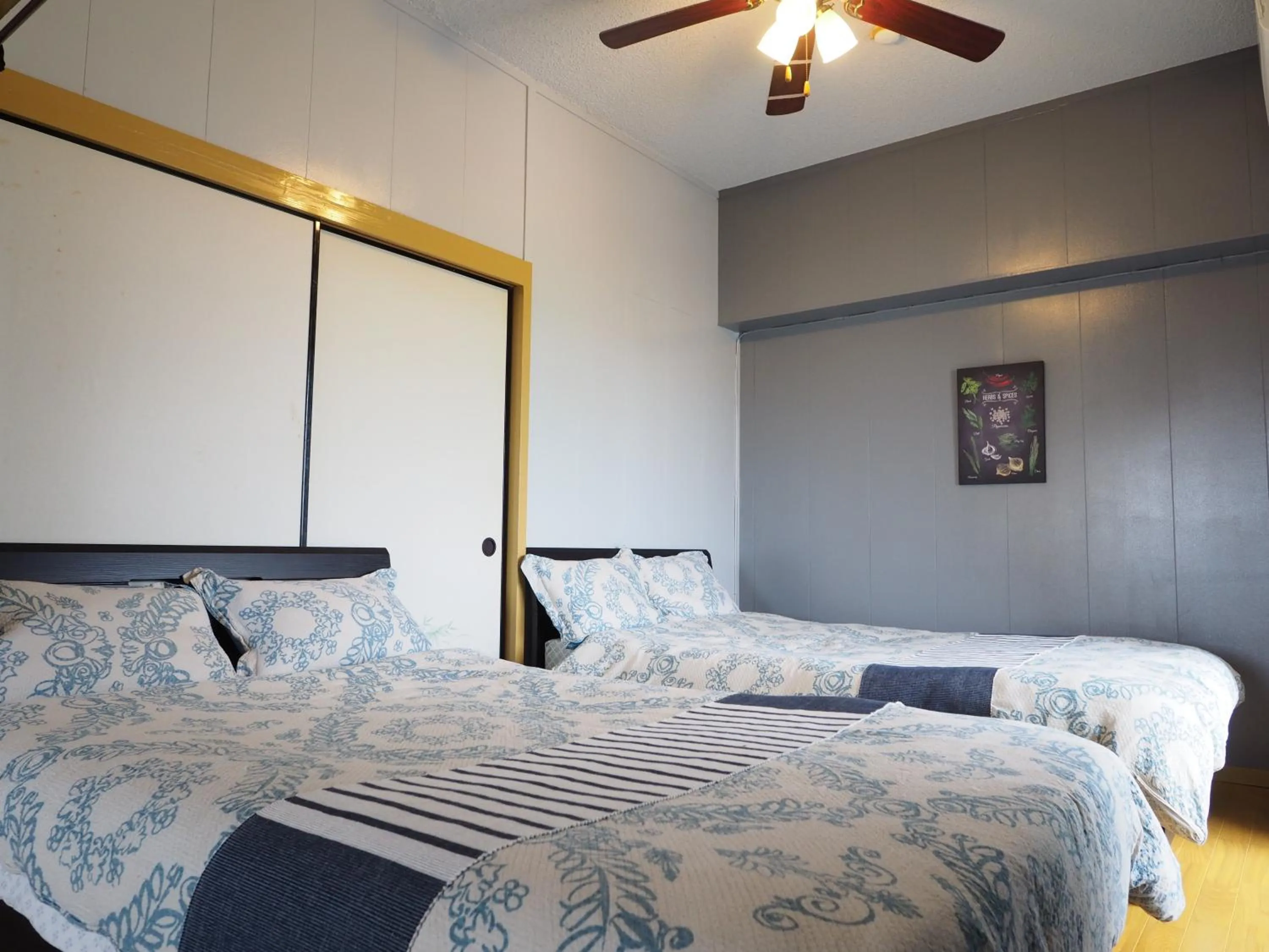 Bed in Holiday Homes TSUBOYA 505