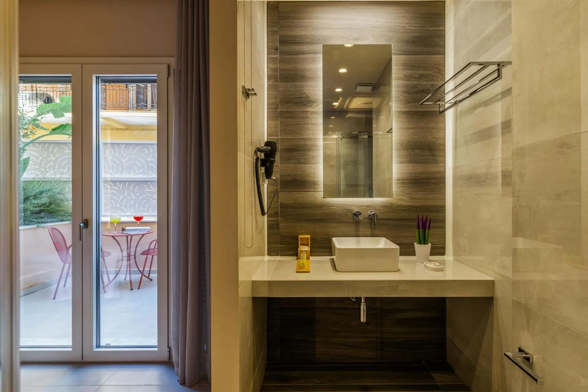 Bathroom in Ionian Plaza Hotel & Spa