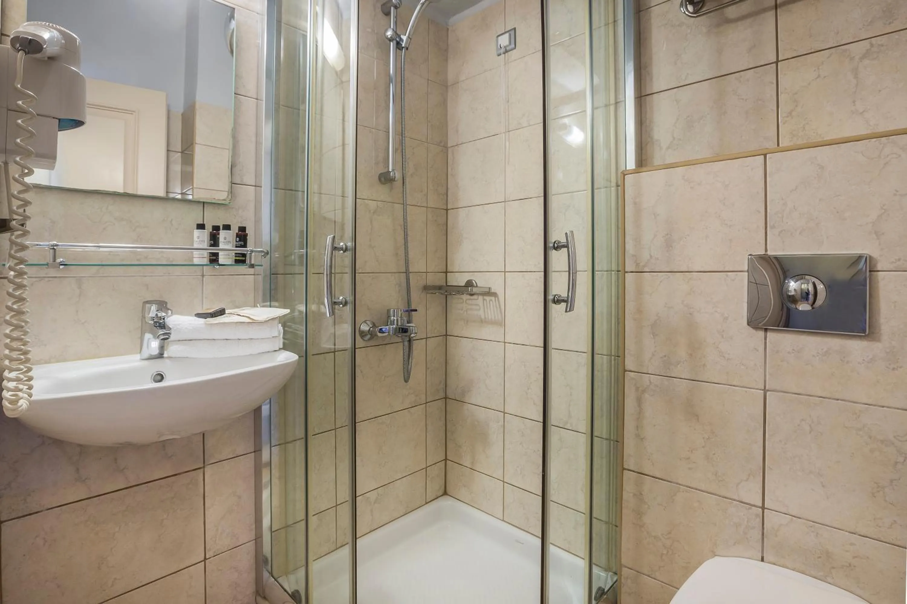 Bathroom in Ionian Plaza Hotel & Spa