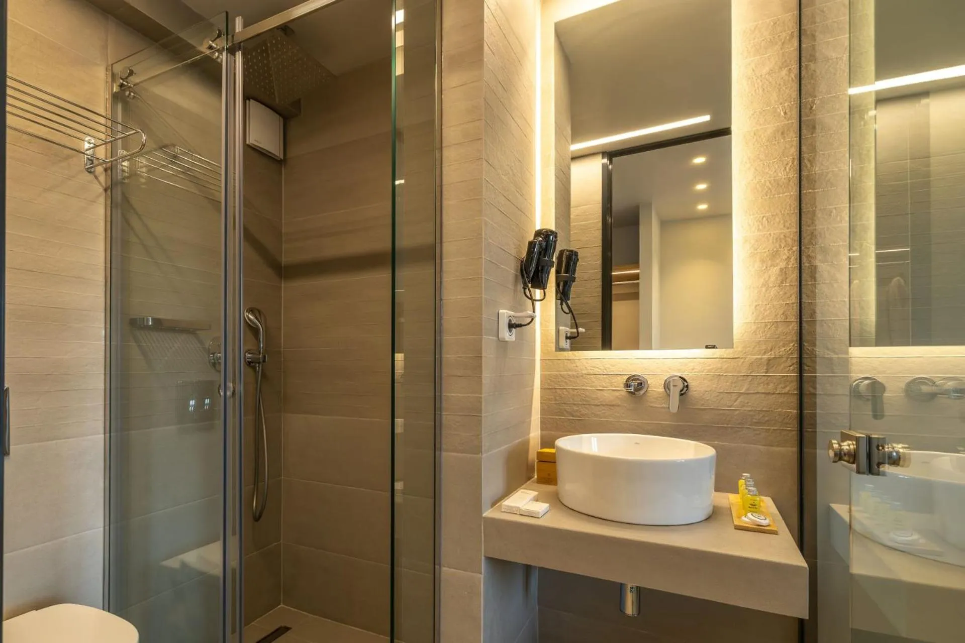 Bathroom in Ionian Plaza Hotel & Spa