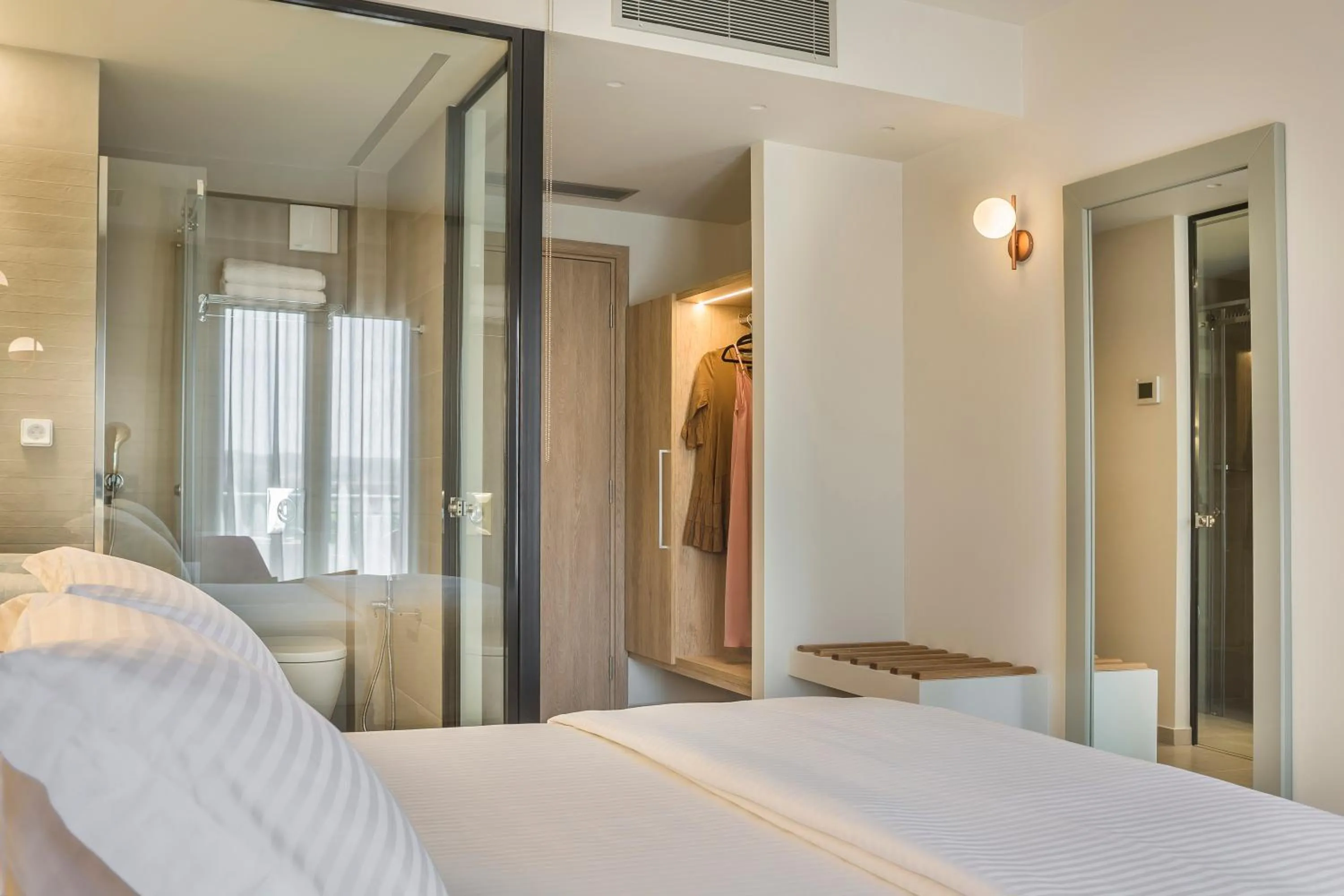 Bedroom in Ionian Plaza Hotel & Spa