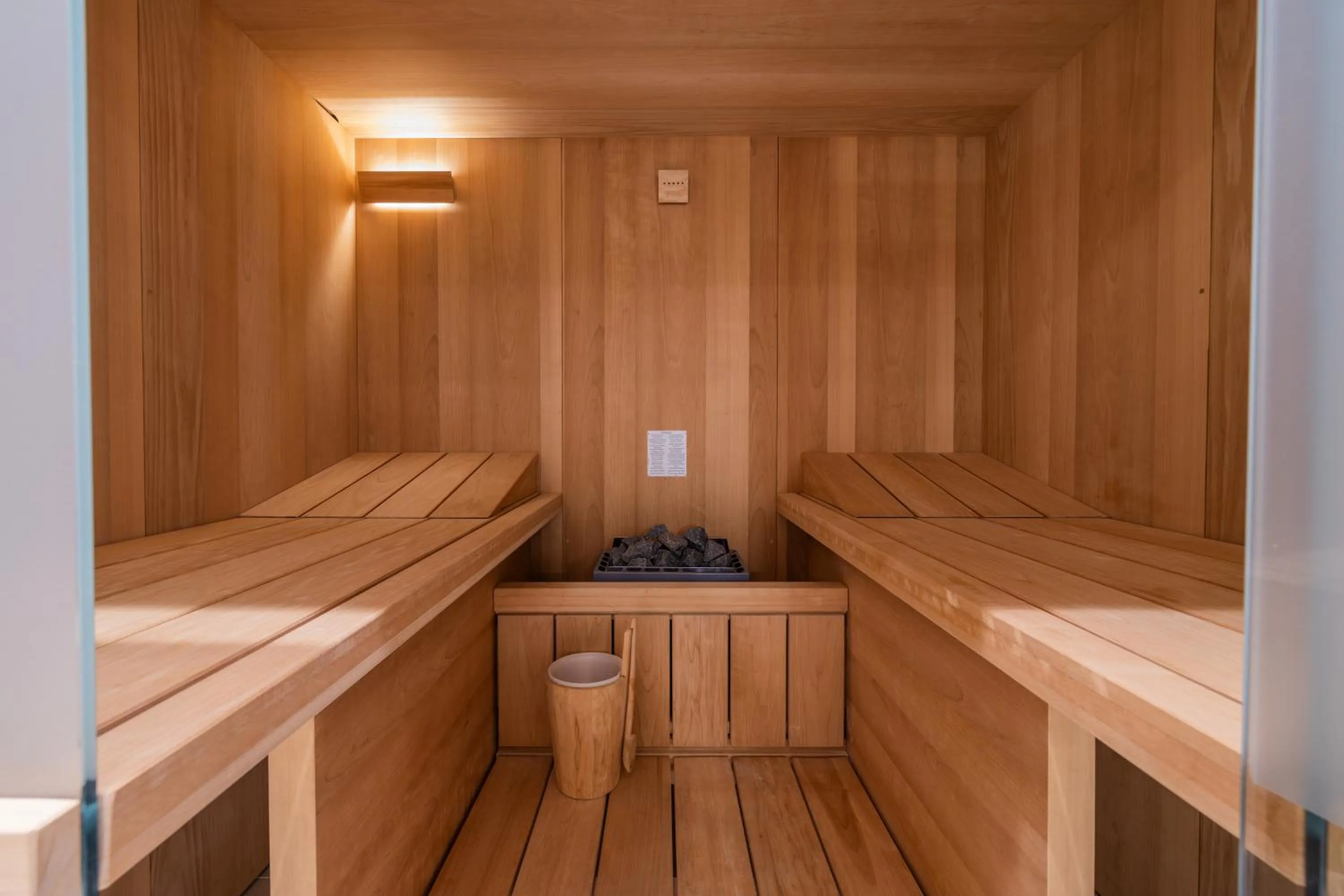 Sauna in Ionian Plaza Hotel & Spa