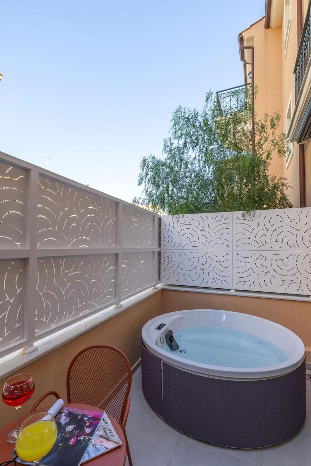 Balcony/Terrace in Ionian Plaza Hotel & Spa