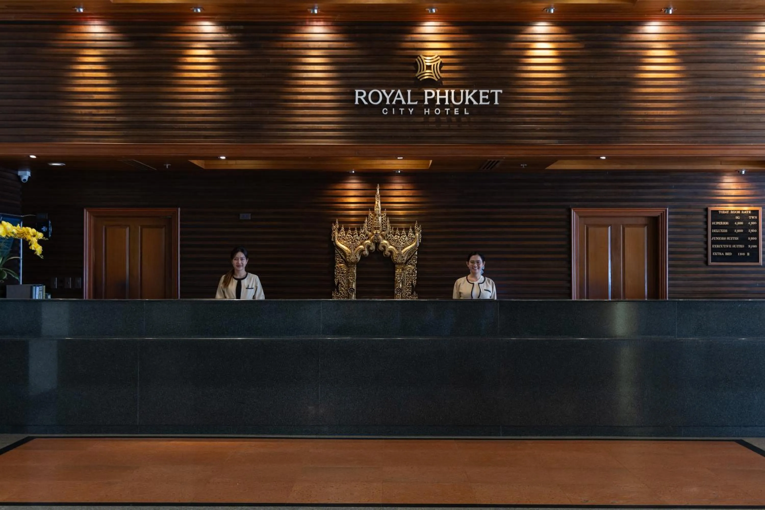 Lobby or reception in Royal Phuket City Hotel