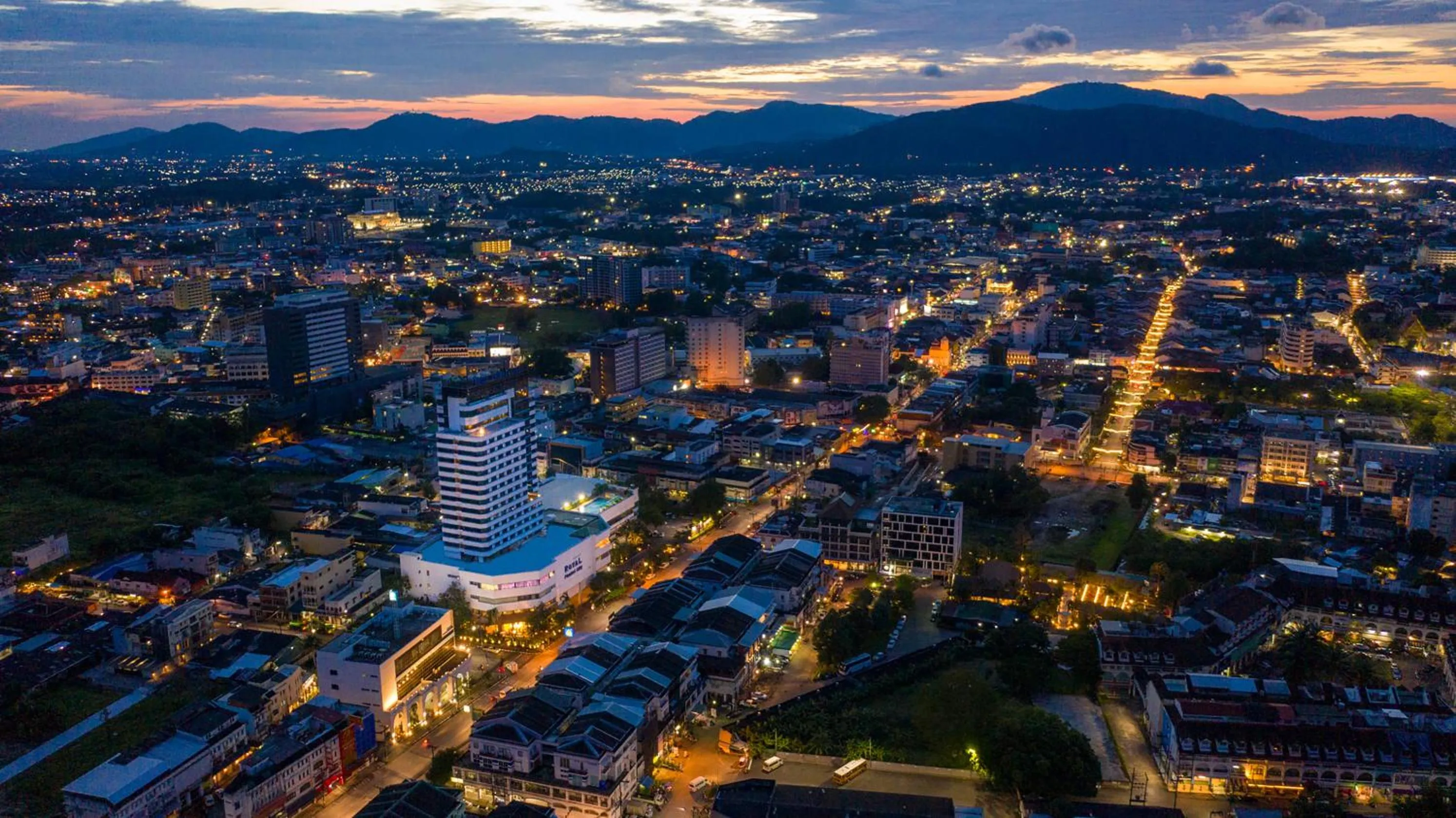 Location in Royal Phuket City Hotel