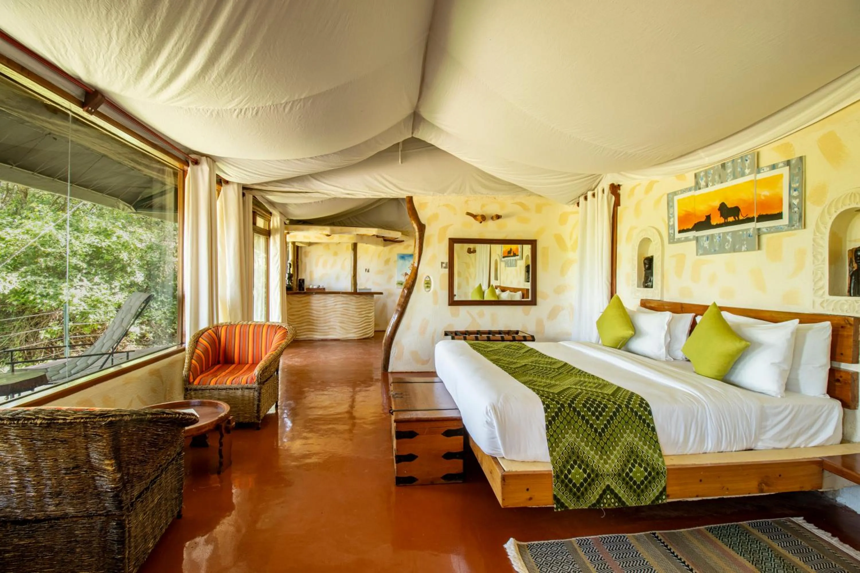 Photo of the whole room, Bed in PrideInn Mara Camp & Cottages