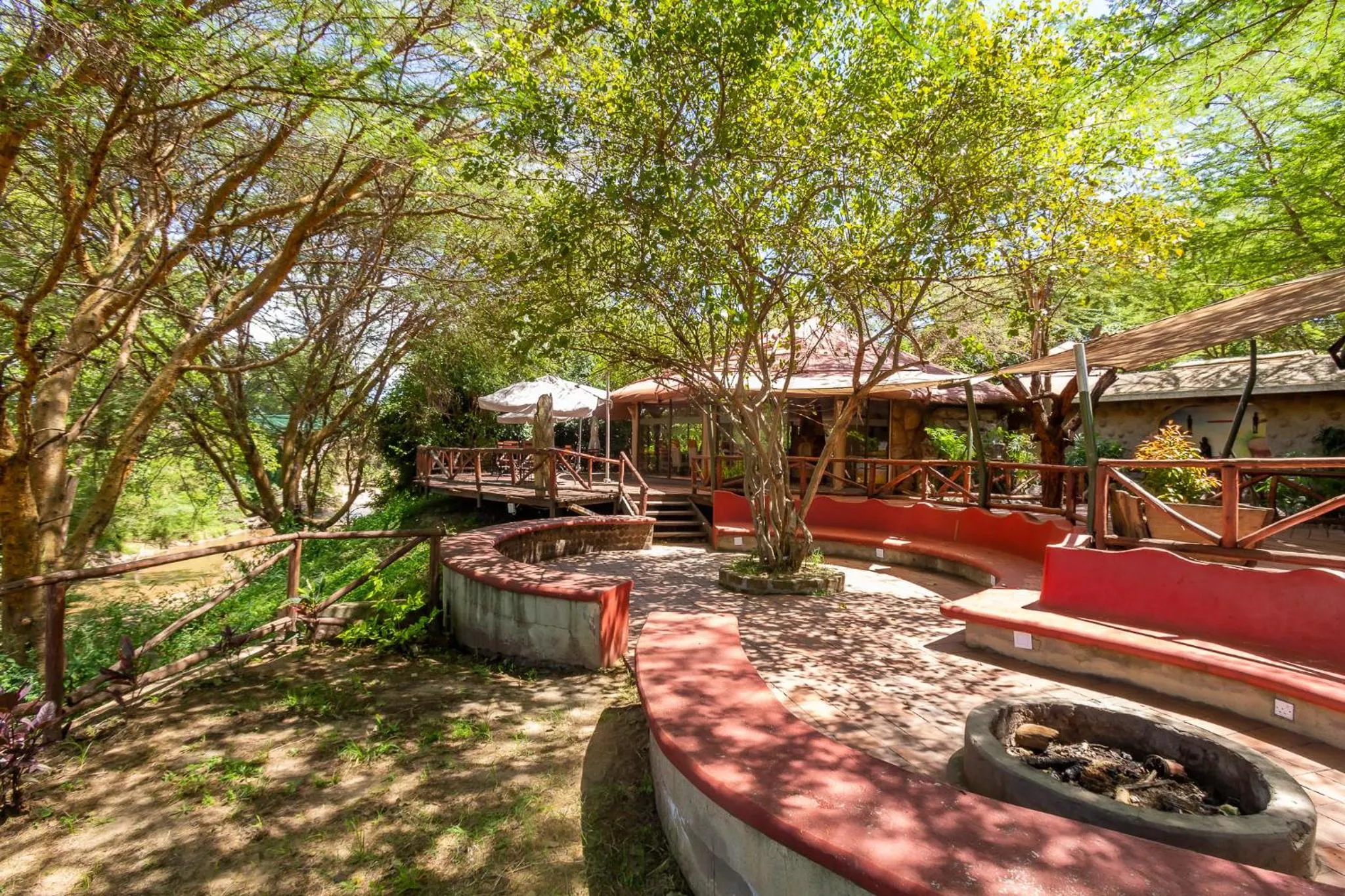 Garden in PrideInn Mara Camp & Cottages