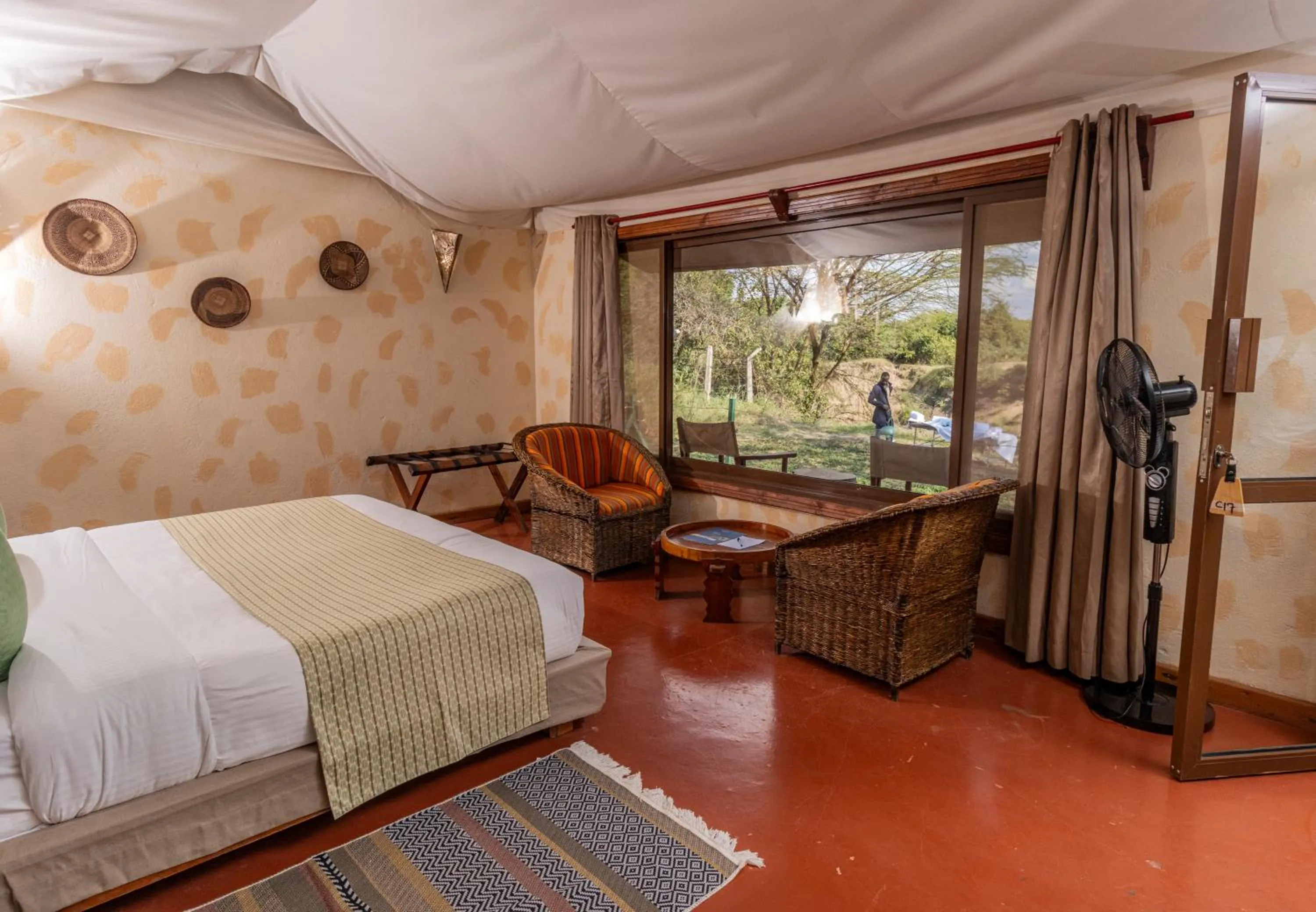 Bedroom, Bed in PrideInn Mara Camp & Cottages