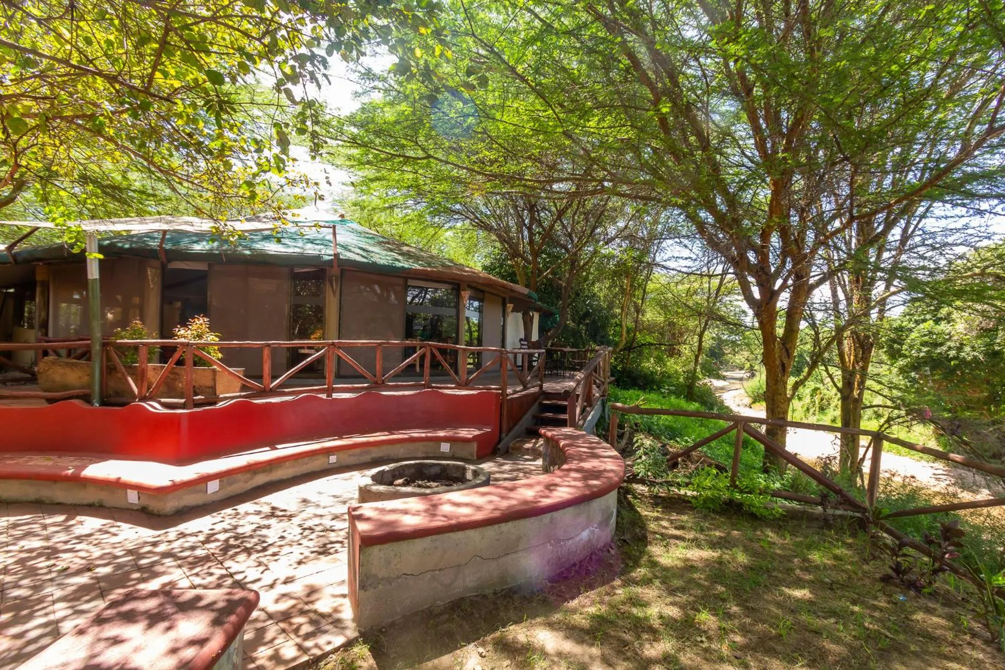 Property building in PrideInn Mara Camp & Cottages