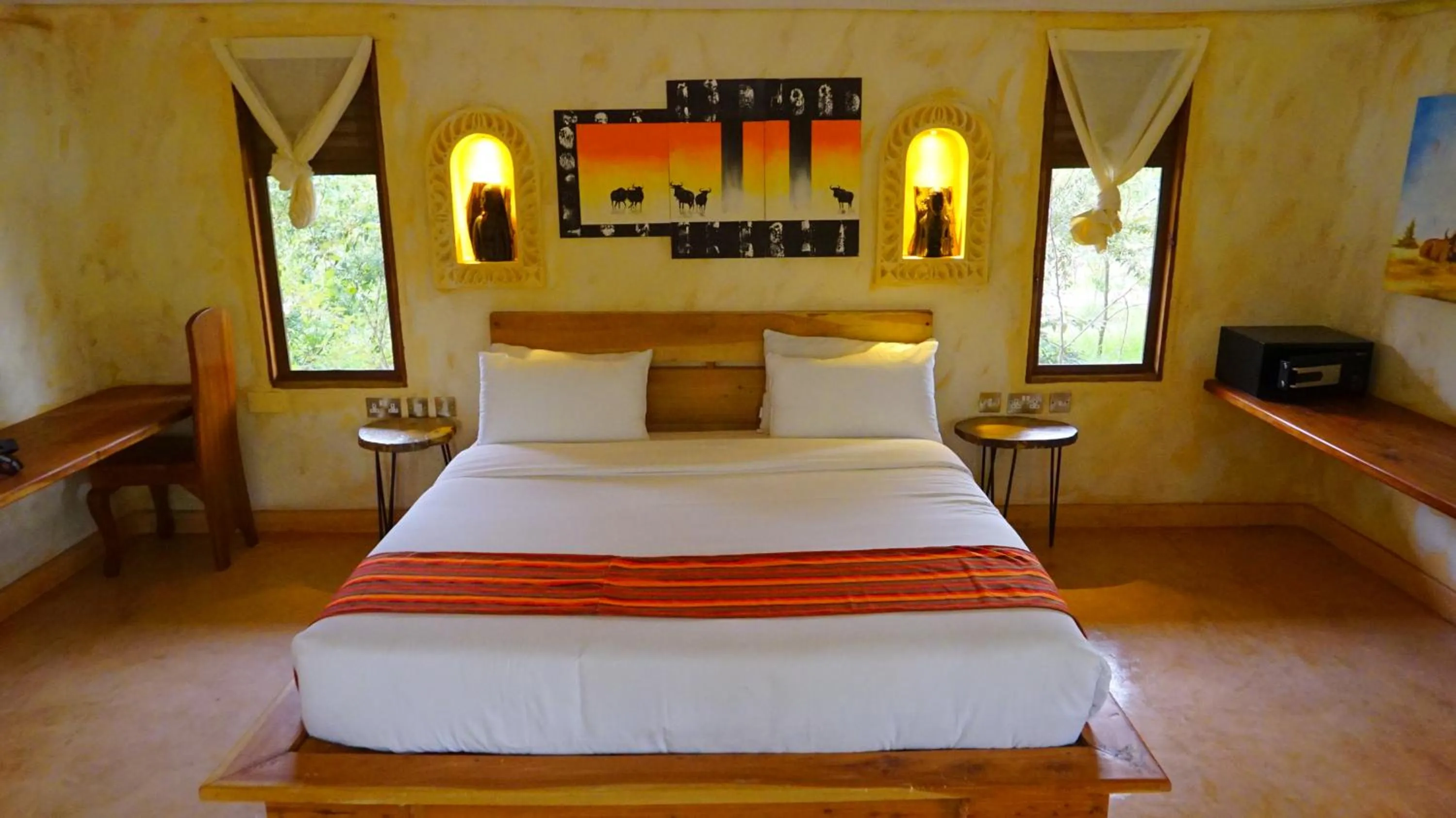 Bedroom, Bed in PrideInn Mara Camp & Cottages