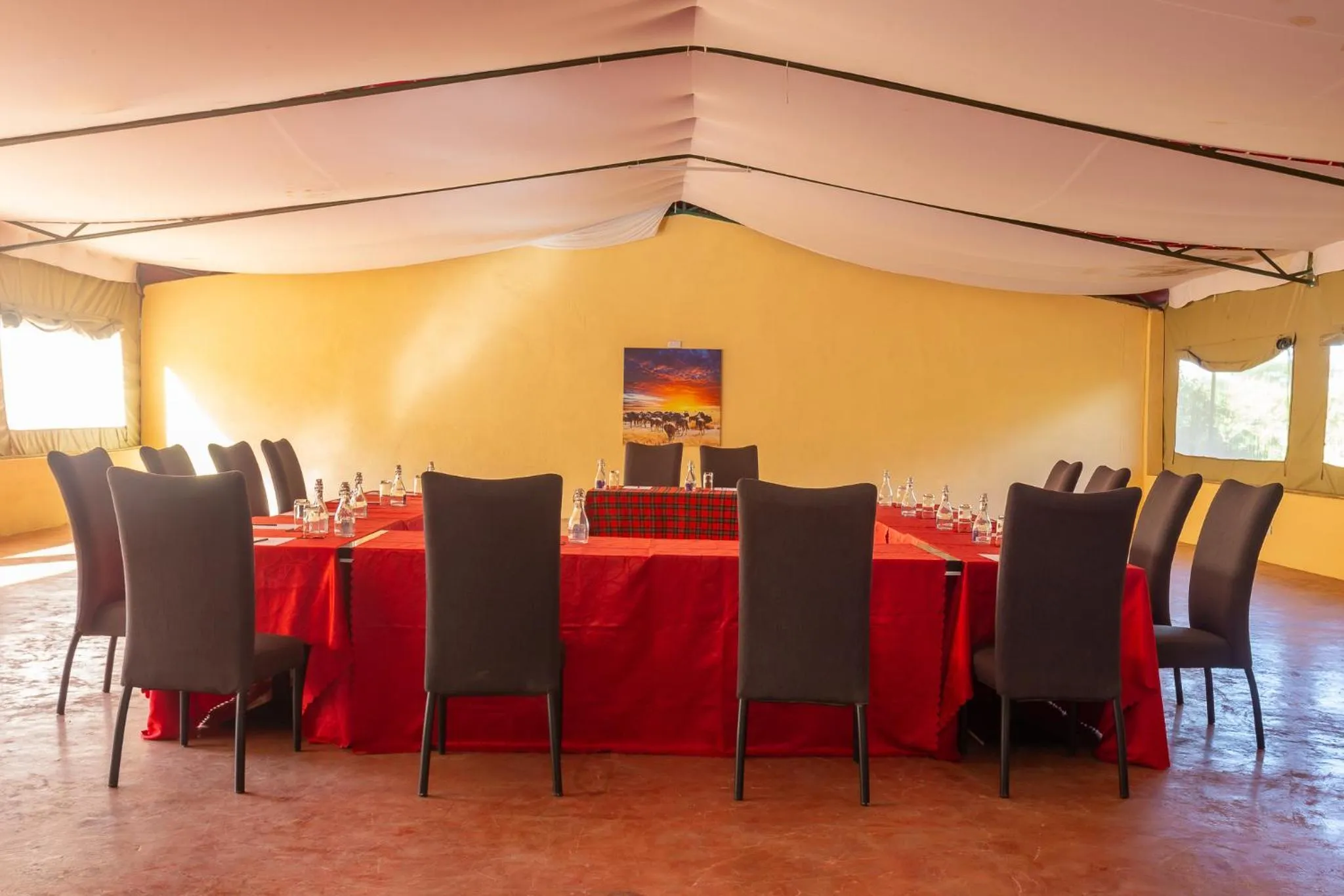 Meeting/conference room in PrideInn Mara Camp & Cottages