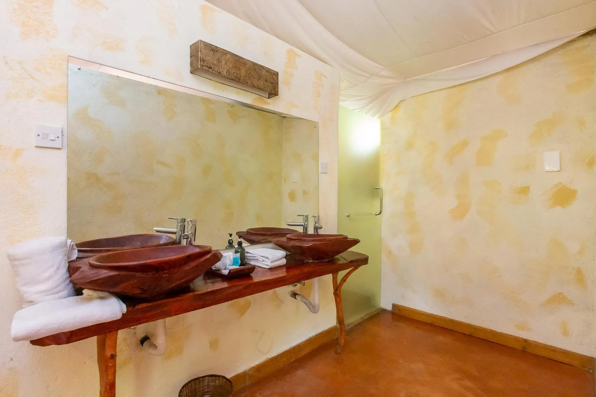 Bathroom in PrideInn Mara Camp & Cottages