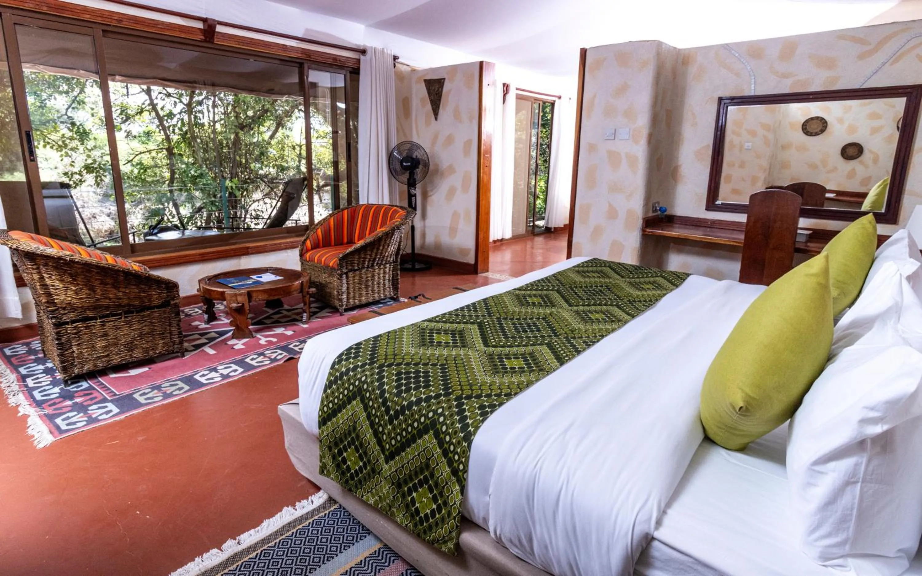 Bed in PrideInn Mara Camp & Cottages