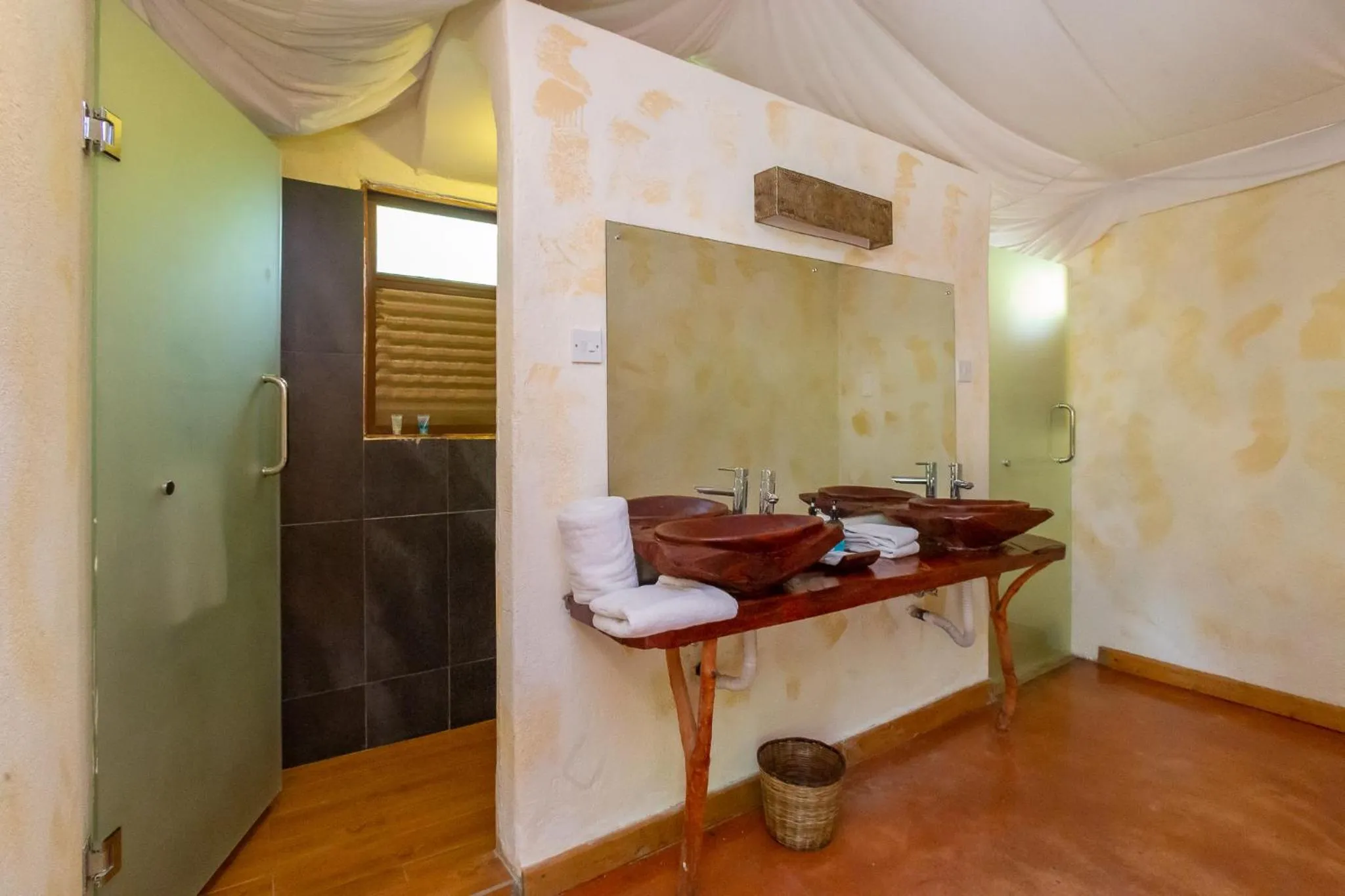 Bathroom in PrideInn Mara Camp & Cottages