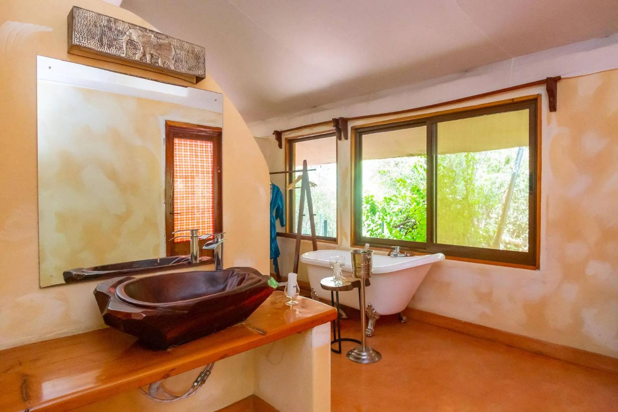 Bathroom in PrideInn Mara Camp & Cottages