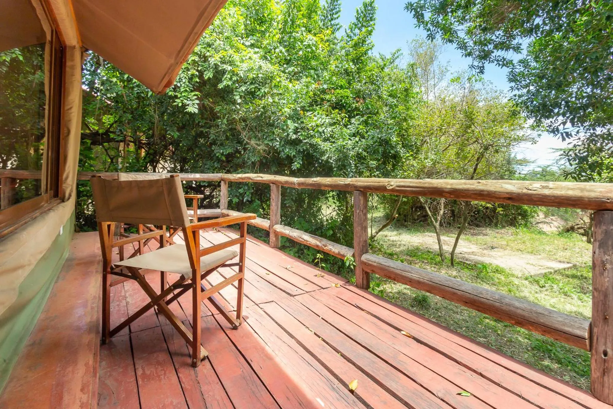 Balcony/Terrace in PrideInn Mara Camp & Cottages