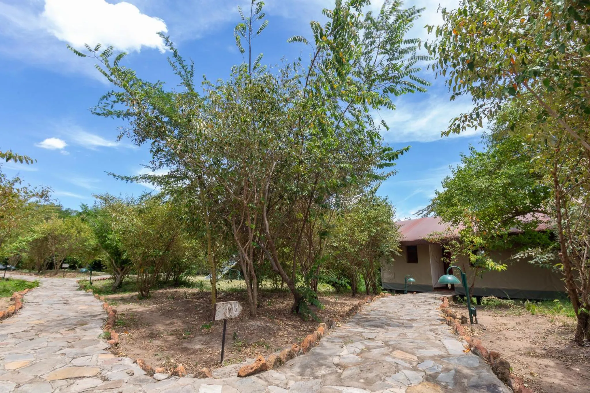 Garden in PrideInn Mara Camp & Cottages