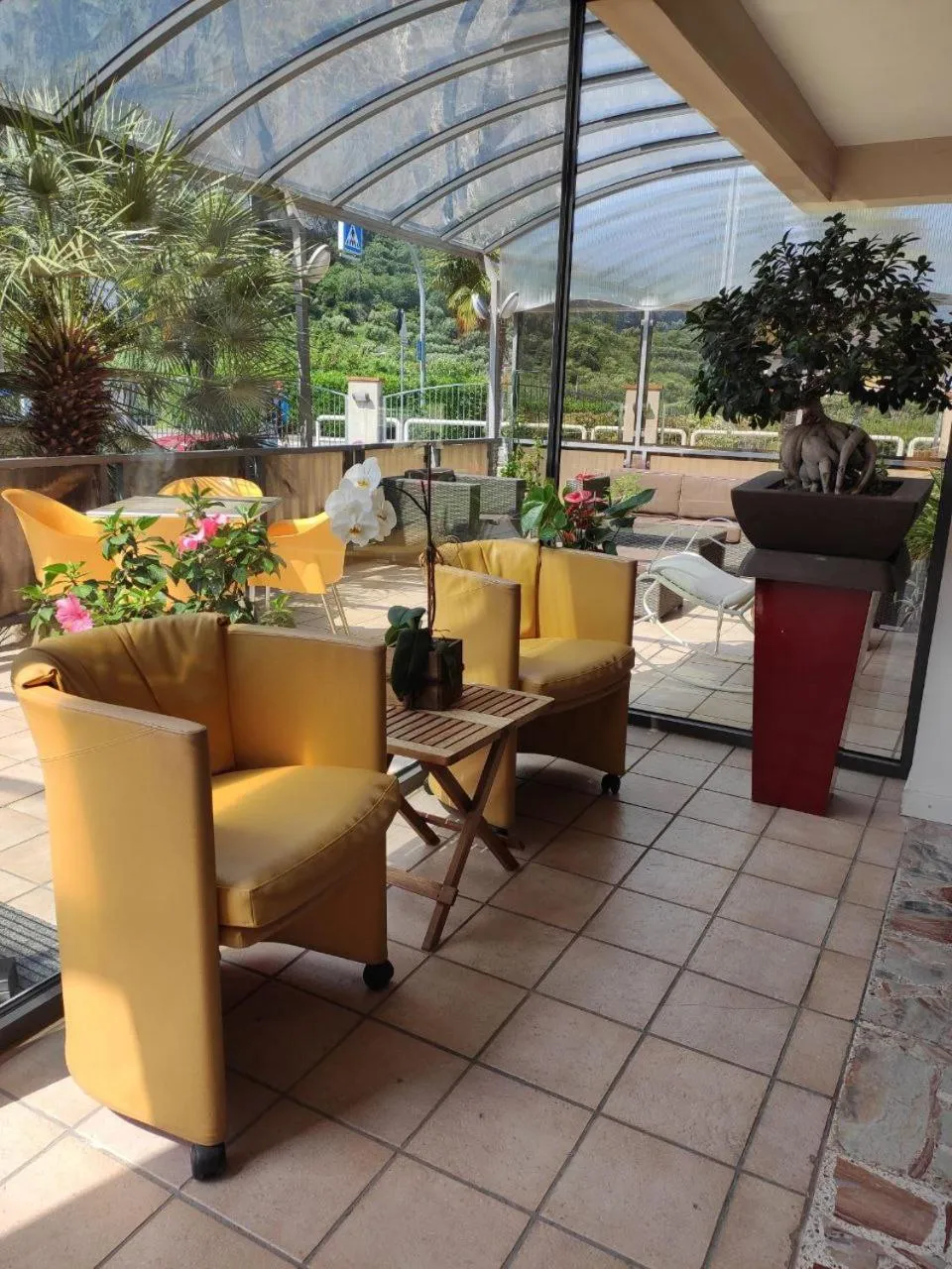 Lobby or reception in Hotel Angelini