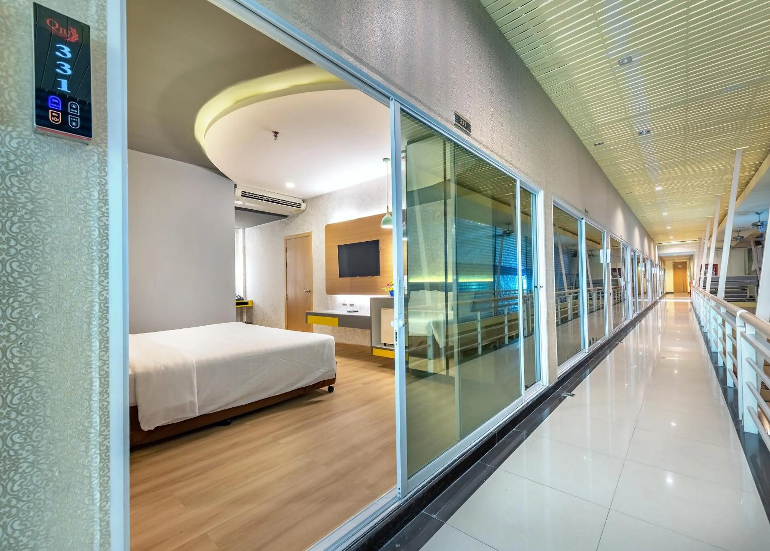 Facade/entrance, Bed in Qiu Hotel Sukhumvit - BTS On Nut Station