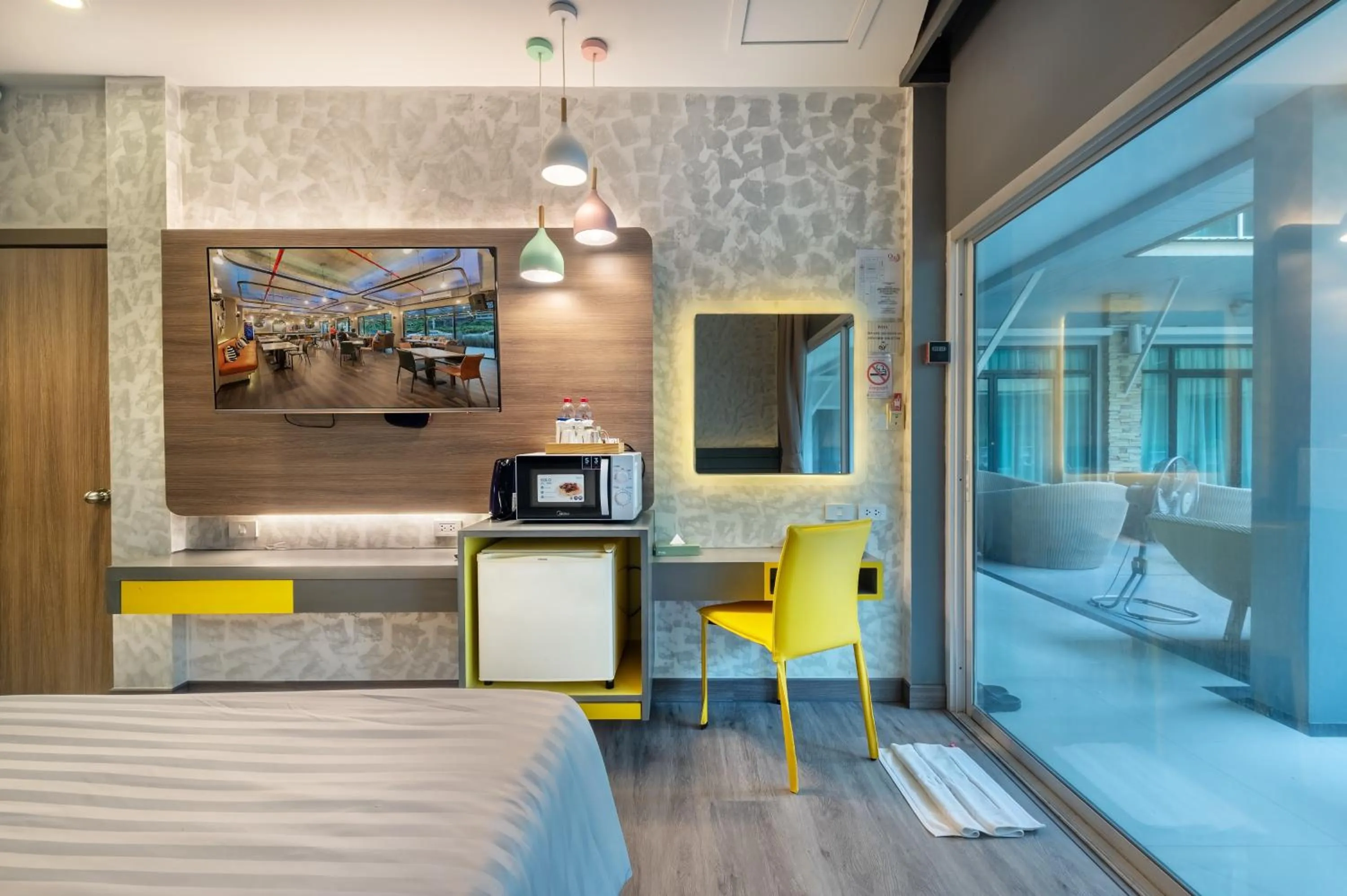 Bed in Qiu Hotel Sukhumvit - BTS On Nut Station