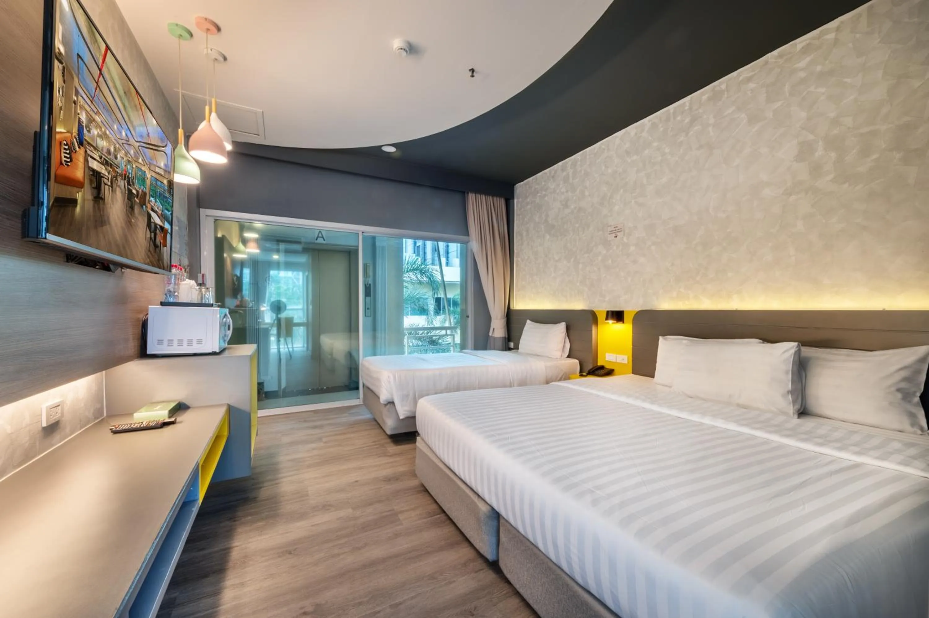 Bed in Qiu Hotel Sukhumvit - BTS On Nut Station