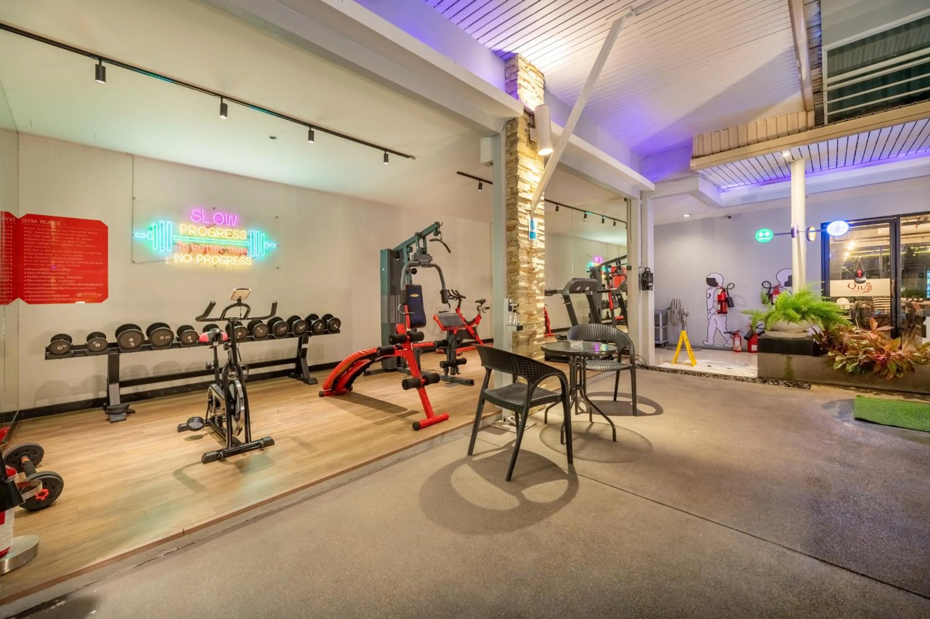 Fitness centre/facilities in Qiu Hotel Sukhumvit - BTS On Nut Station