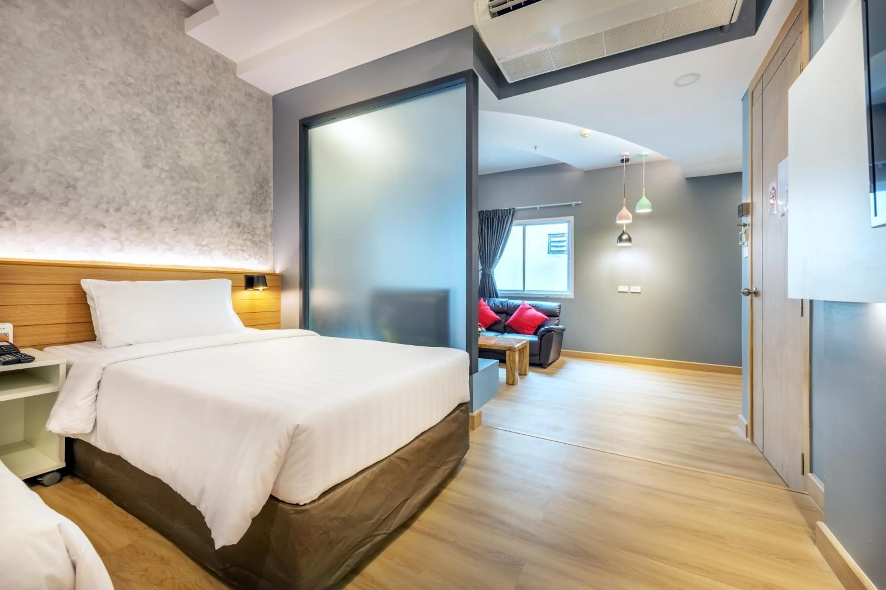 Bed in Qiu Hotel Sukhumvit - BTS On Nut Station