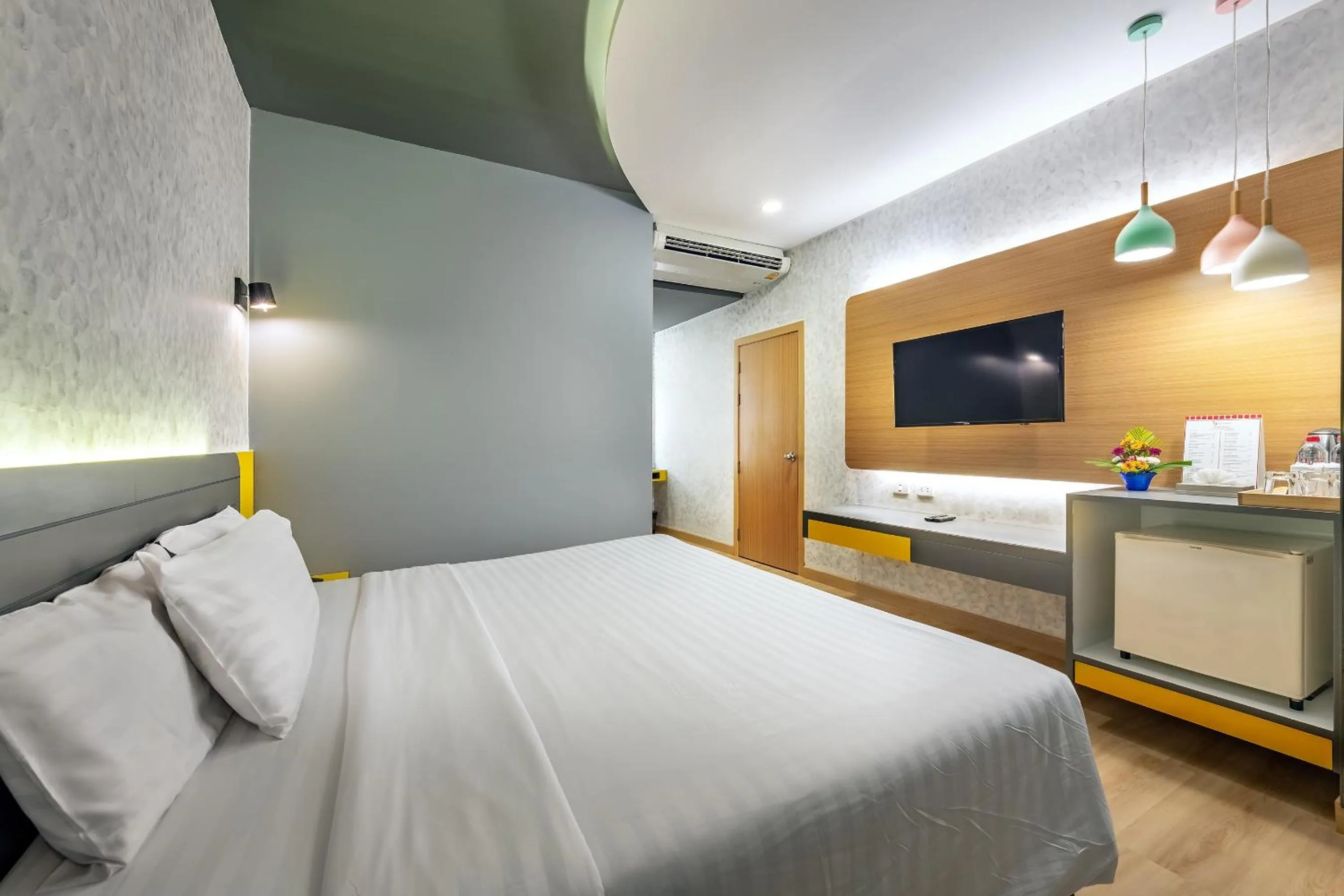 Bed in Qiu Hotel Sukhumvit - BTS On Nut Station