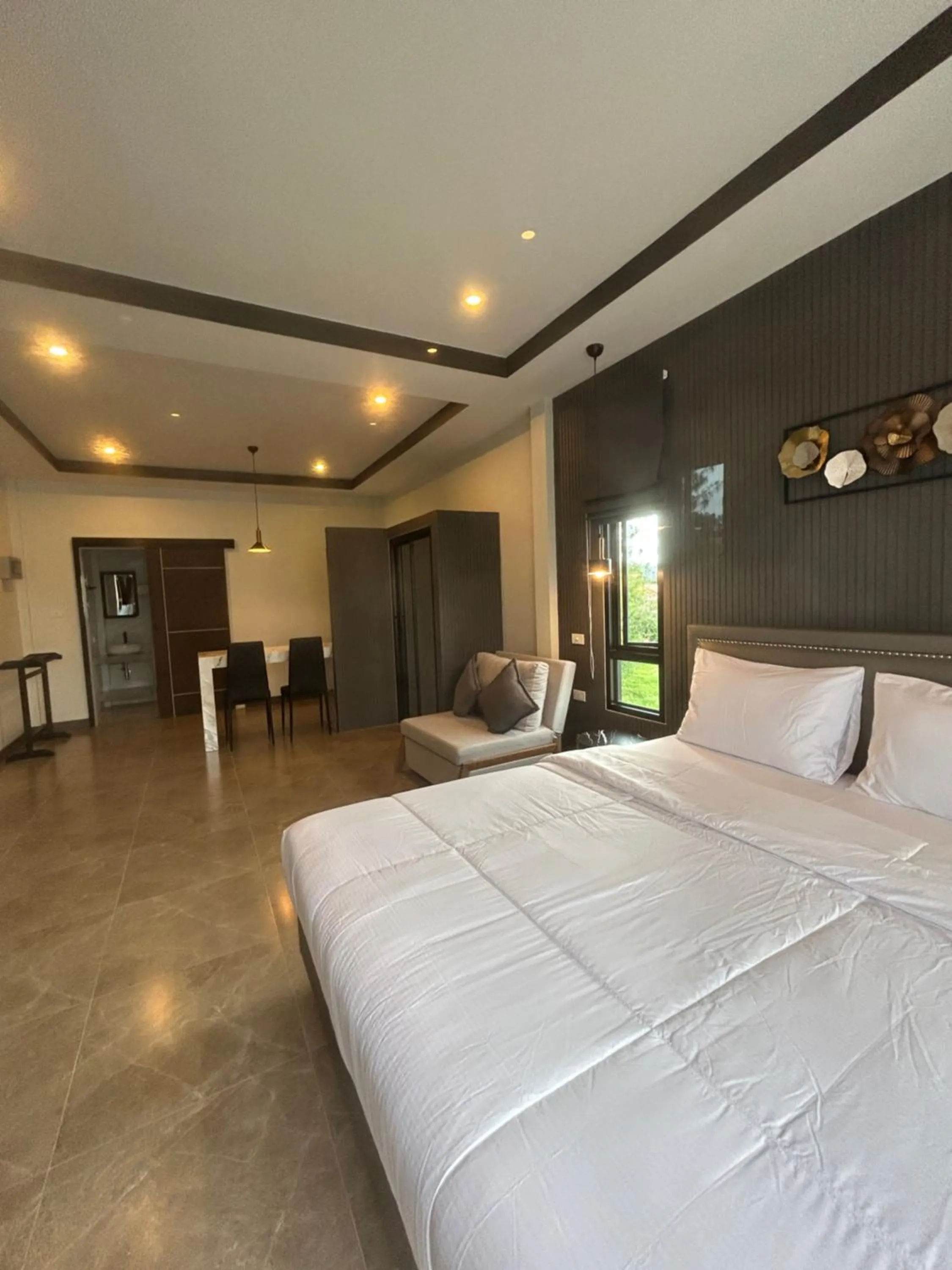 Bed in Baan Fran Sim Da