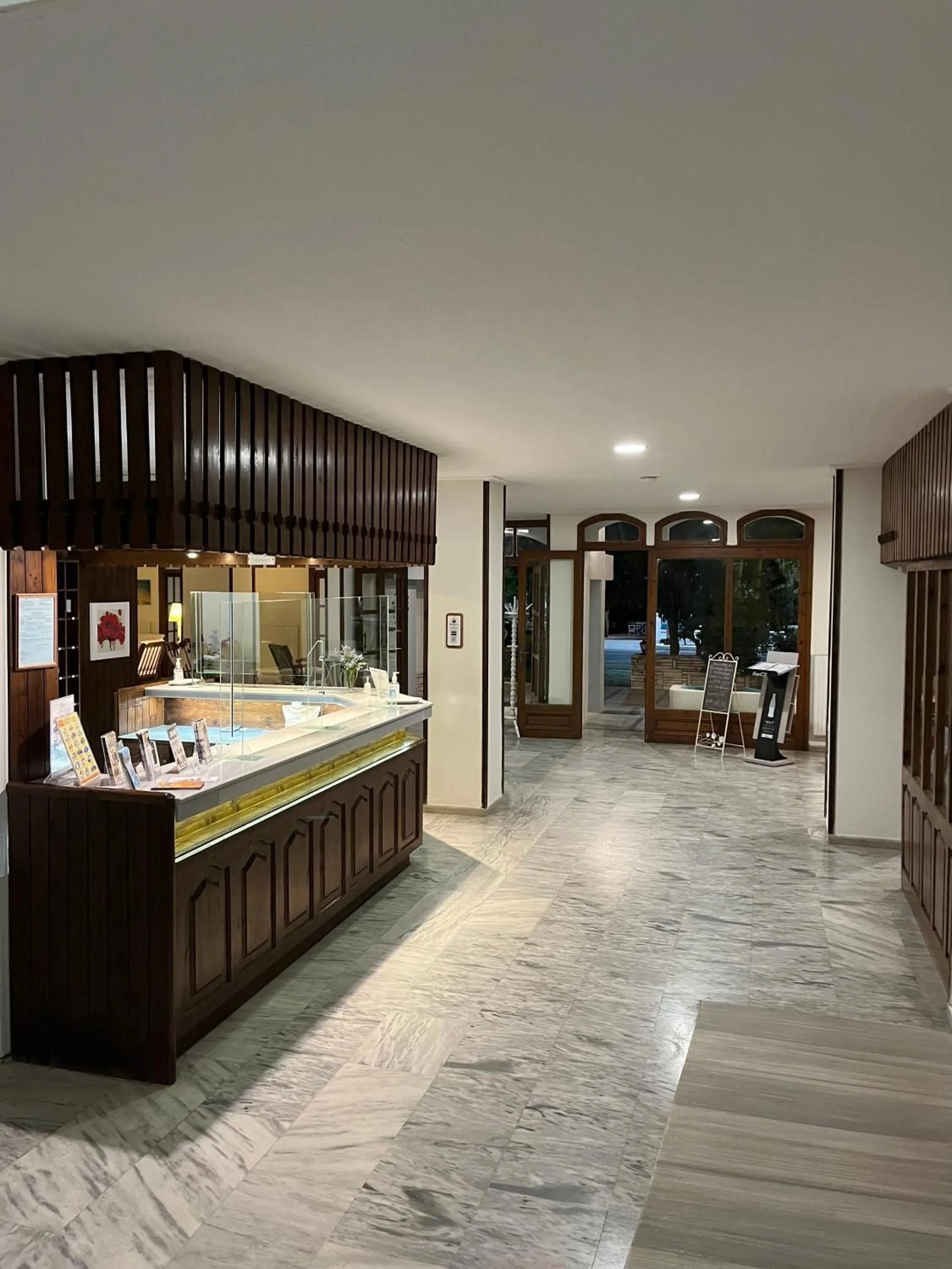 Swimming pool in Theodorou Beach Hotel Apartments