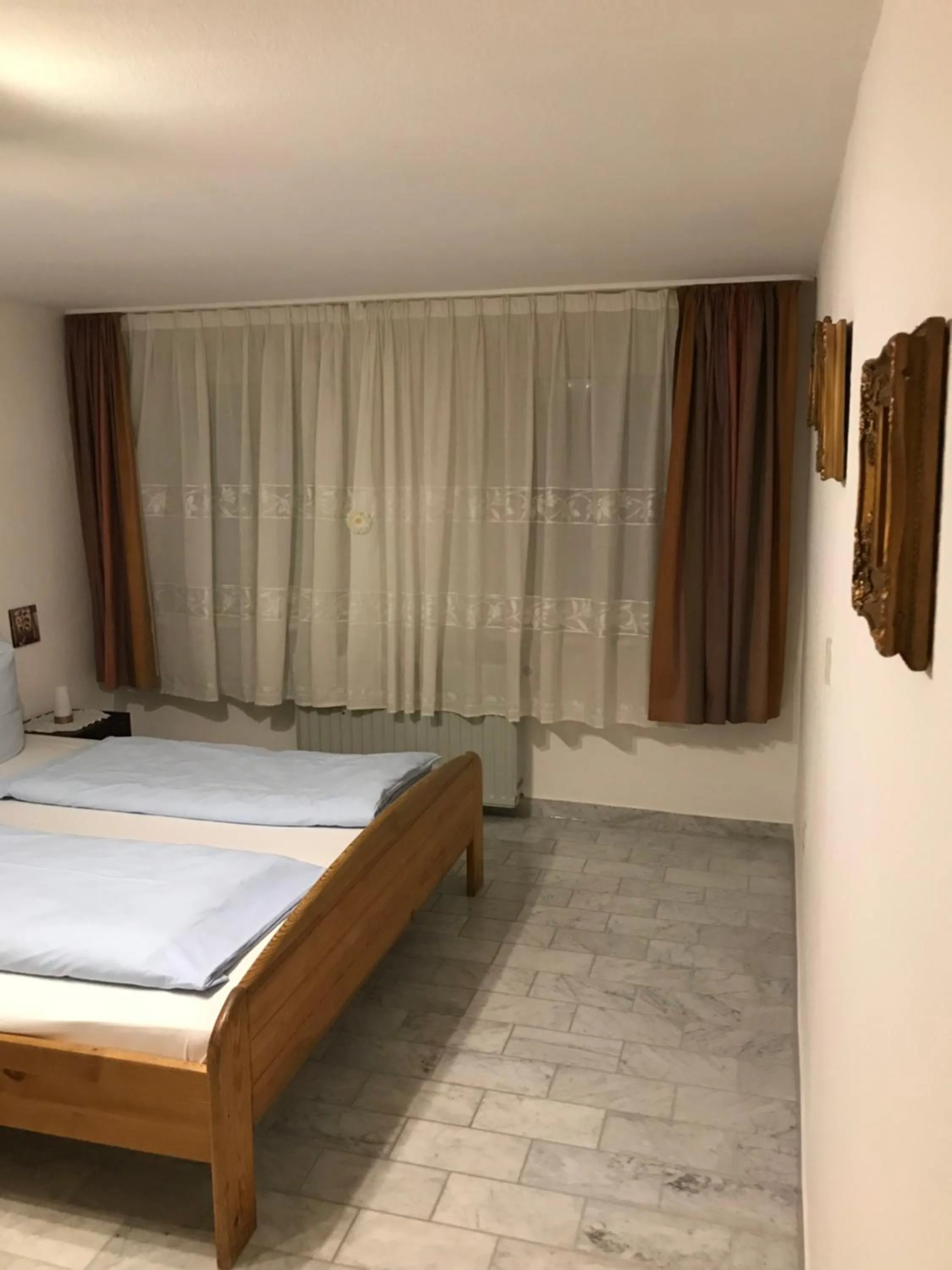 Bed in Stadt Apartment