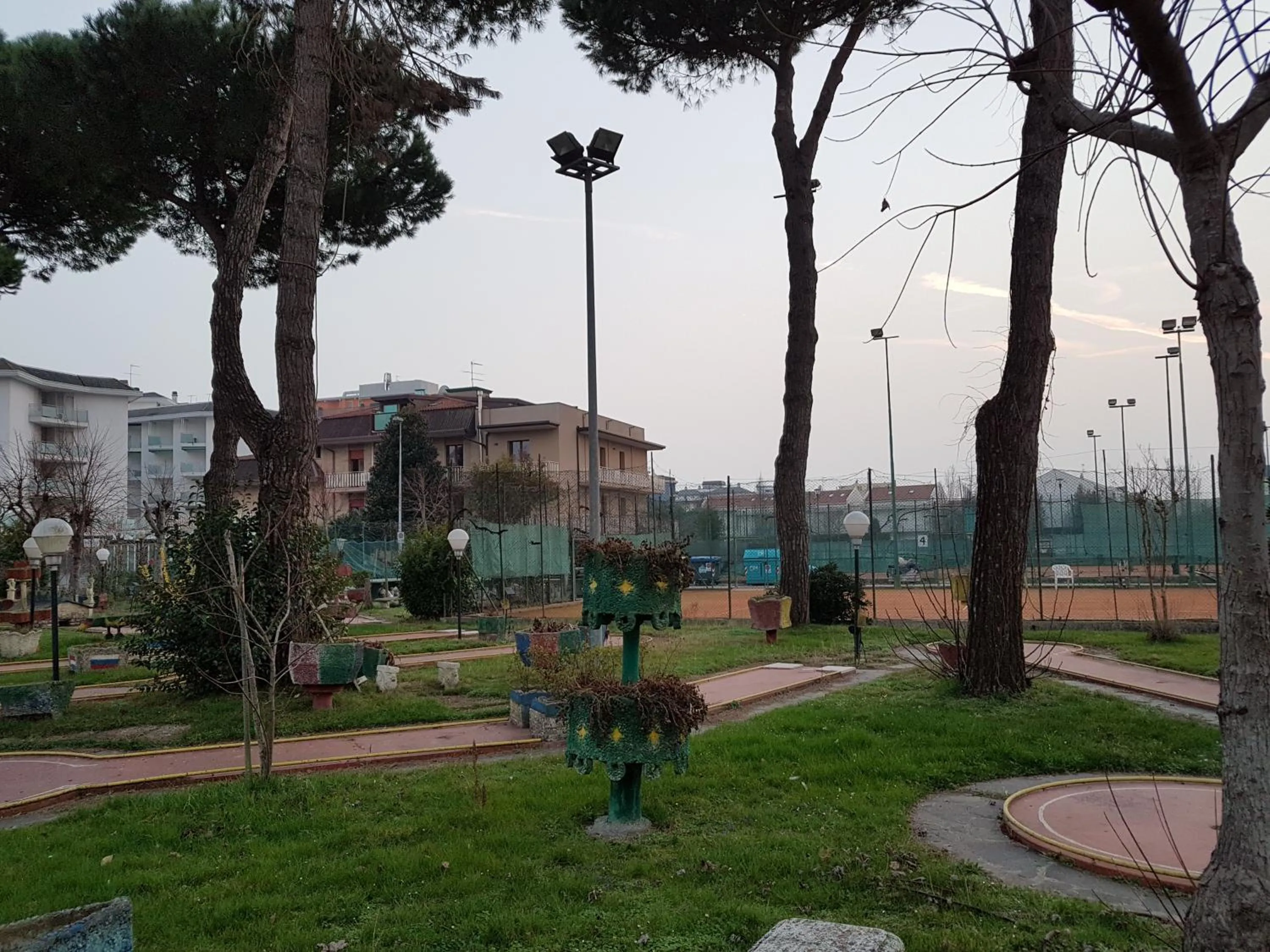 Minigolf in Hotel Rado