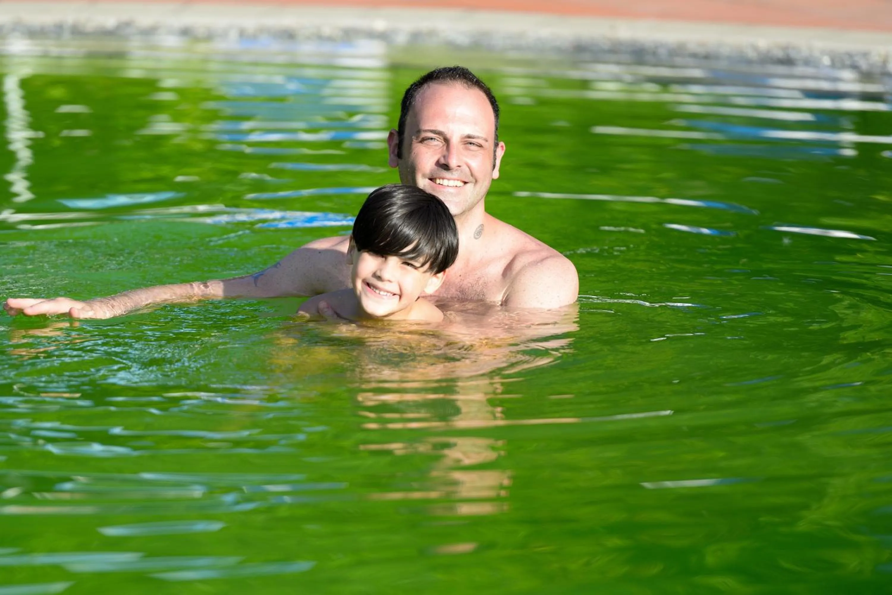 Hot Spring Bath in Grand Hotel Delle Terme