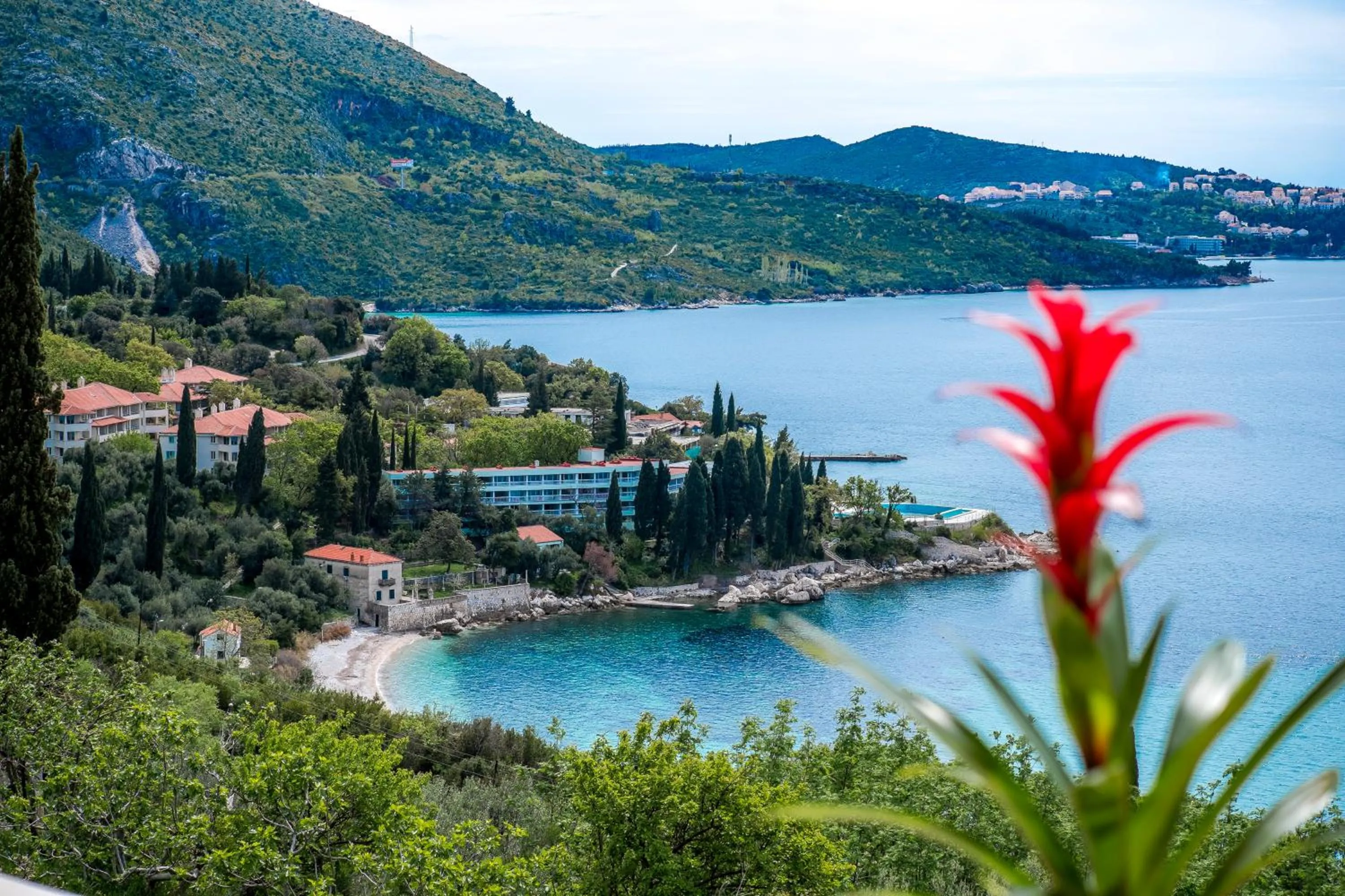 Beach in Villa Sunset