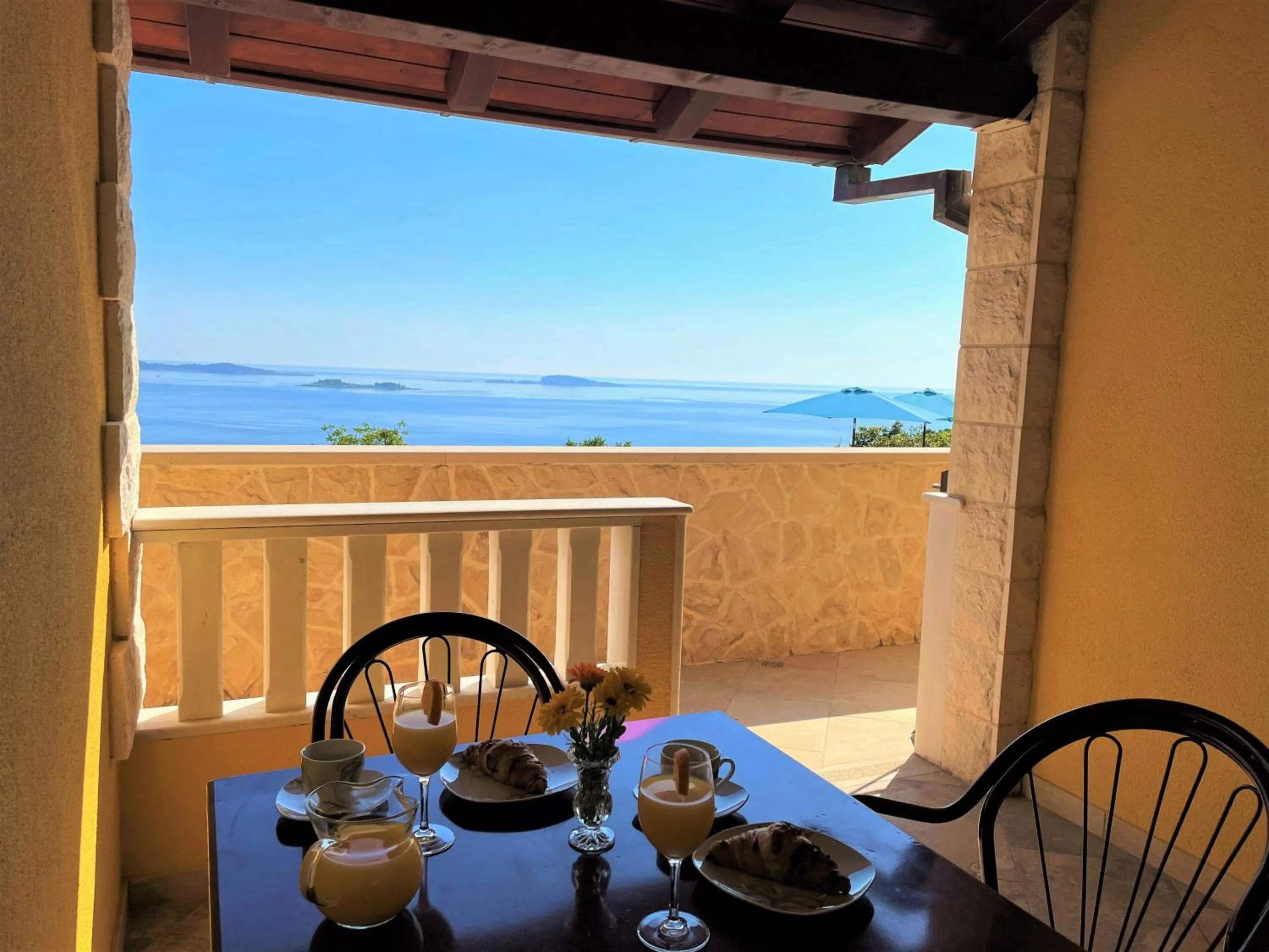 Balcony/Terrace in Villa Sunset