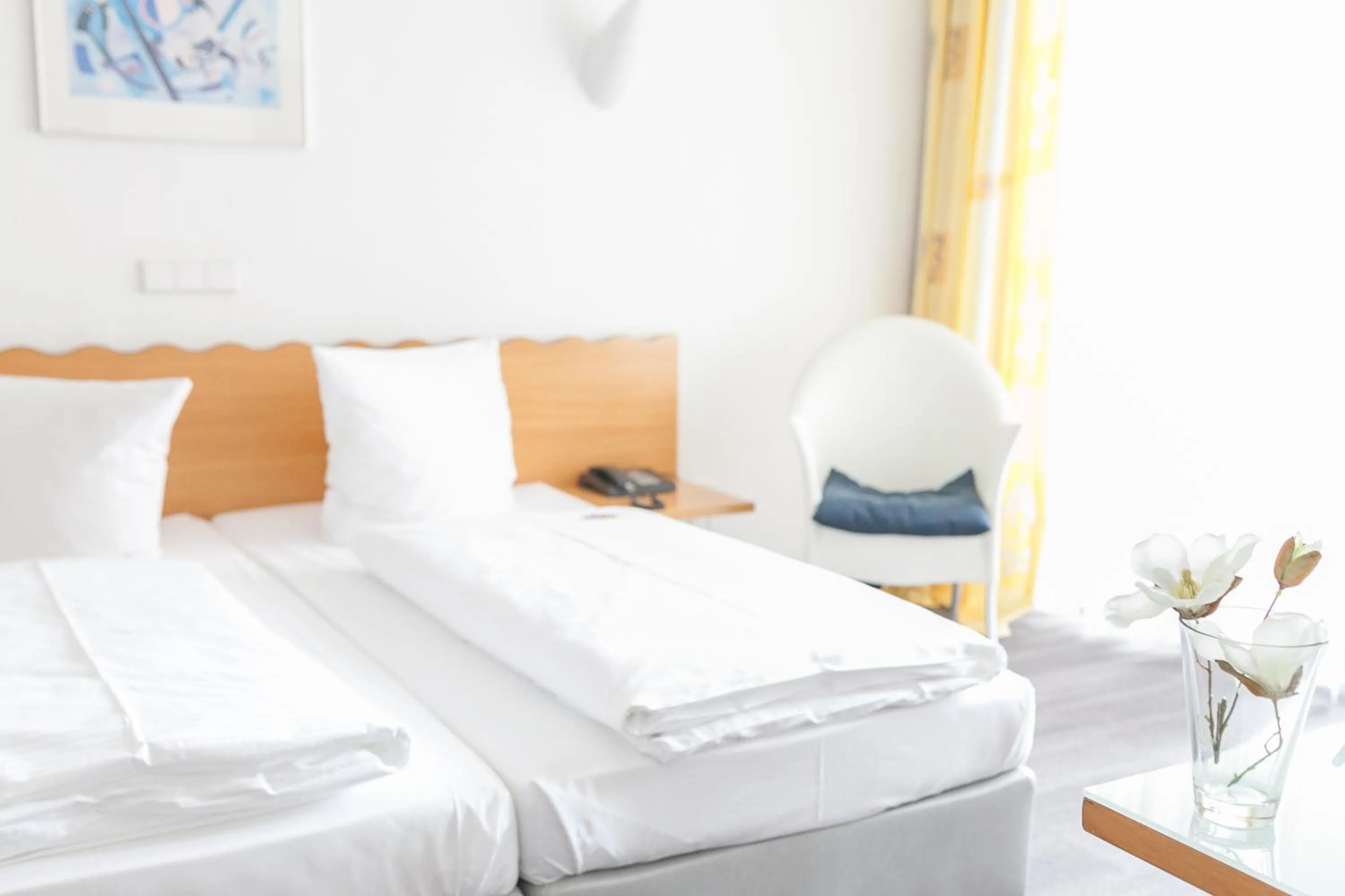 Bedroom, Bed in Hotel Ambiente