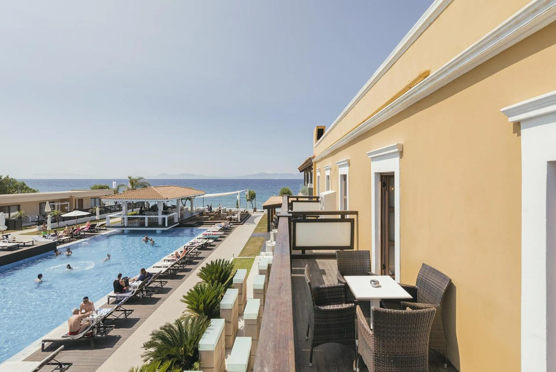 Balcony/Terrace in Villa Di Mare Seaside Suites